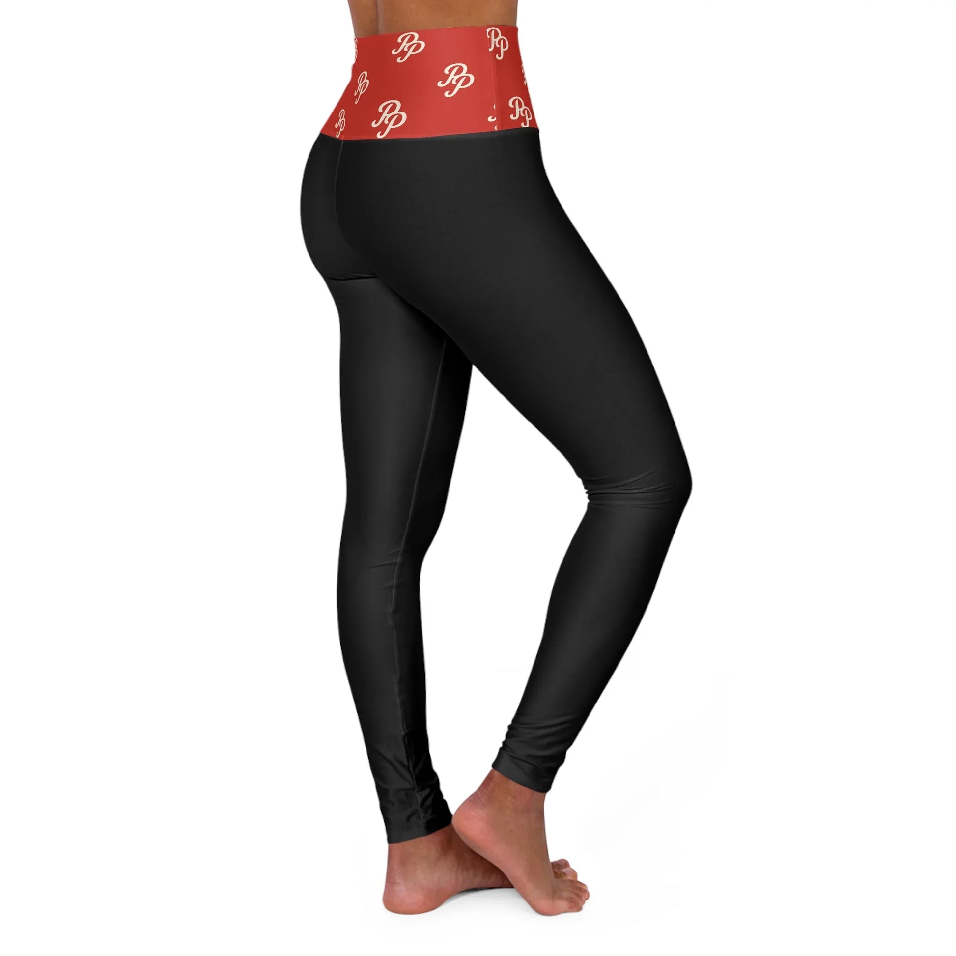High Waisted Yoga Leggings | Pooch Poodle