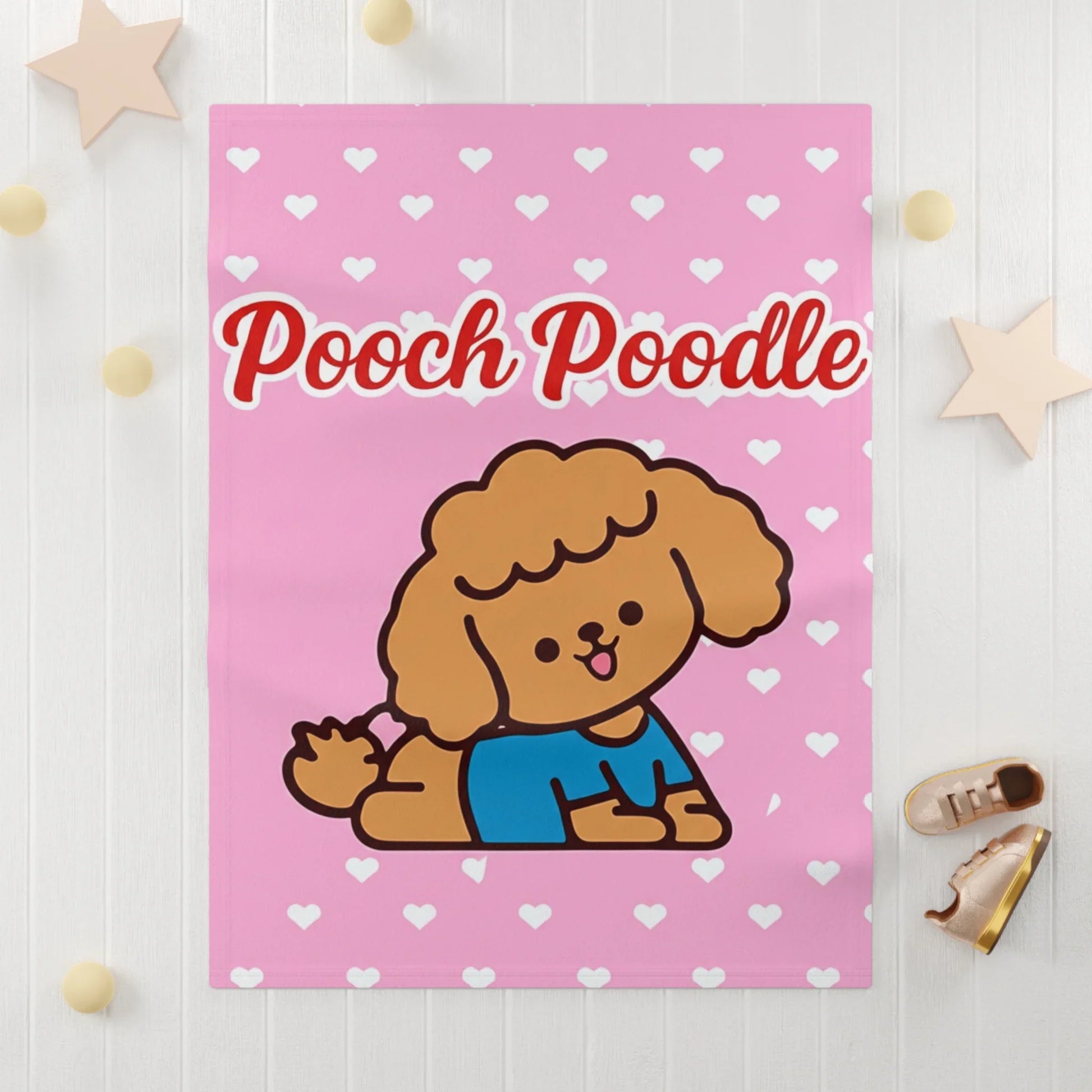 Soft Fleece Baby Blanket | Pooch Poodle
