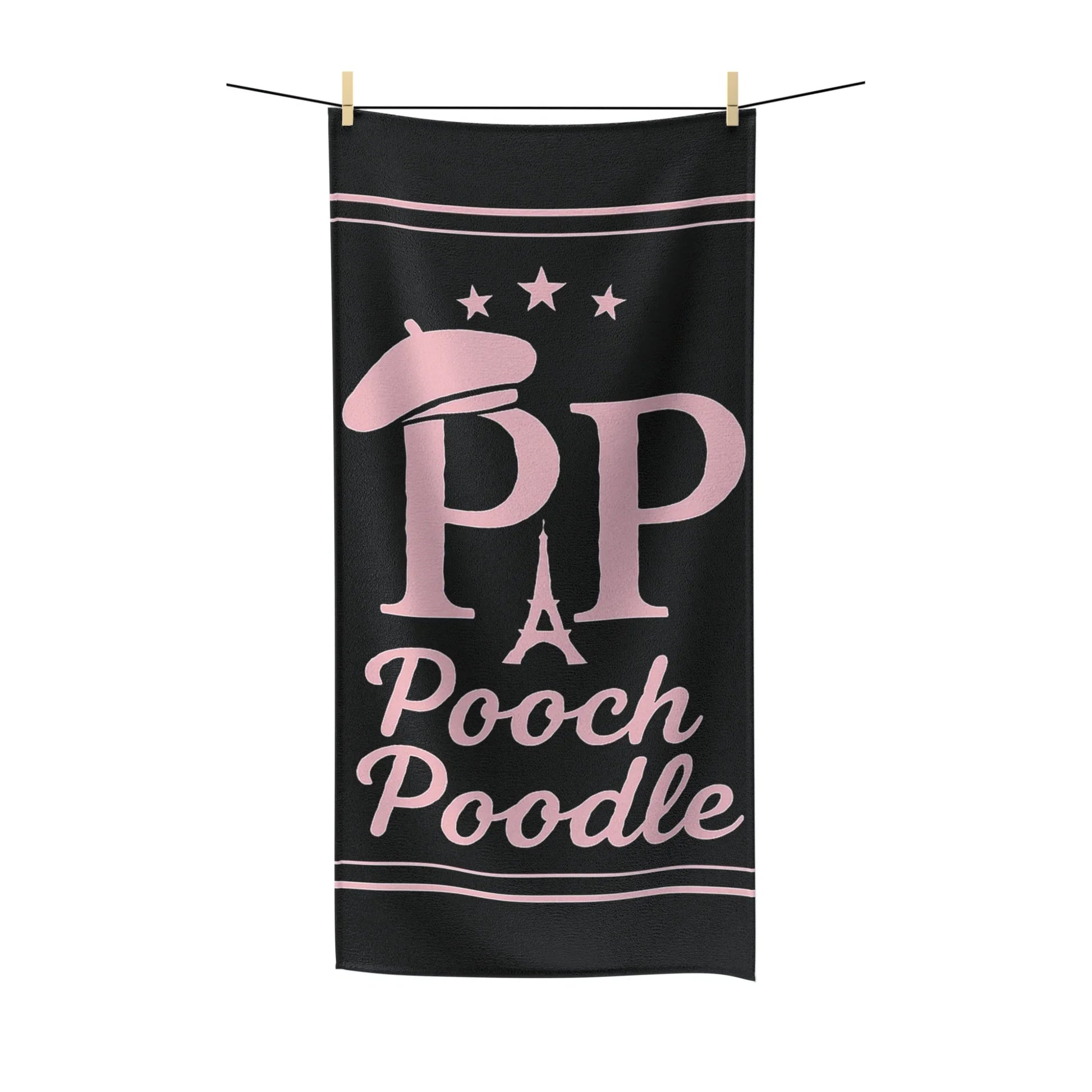 Stylish Poodle Towel | Pooch Poodle