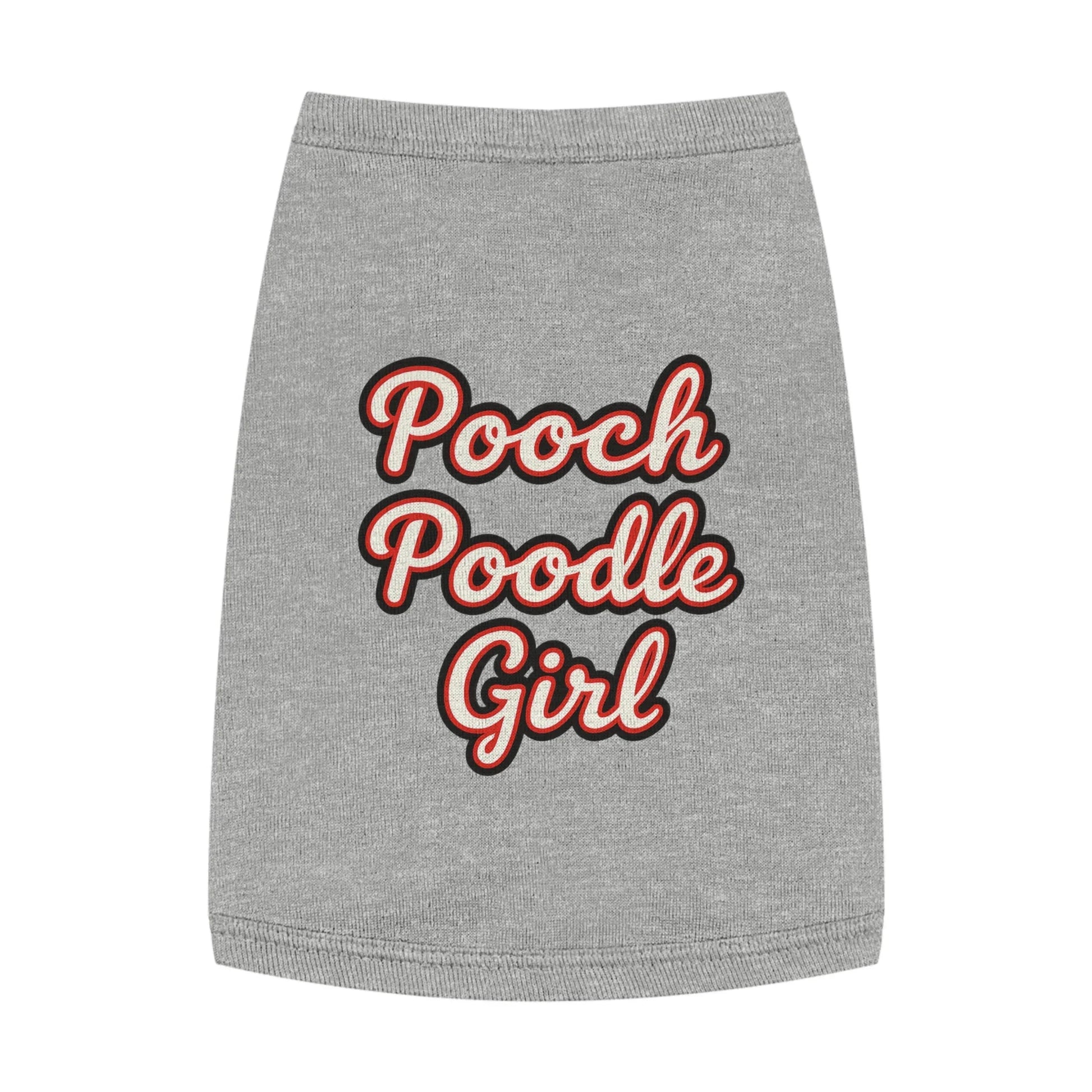Cute Dog Tank Top | Pooch Poodle