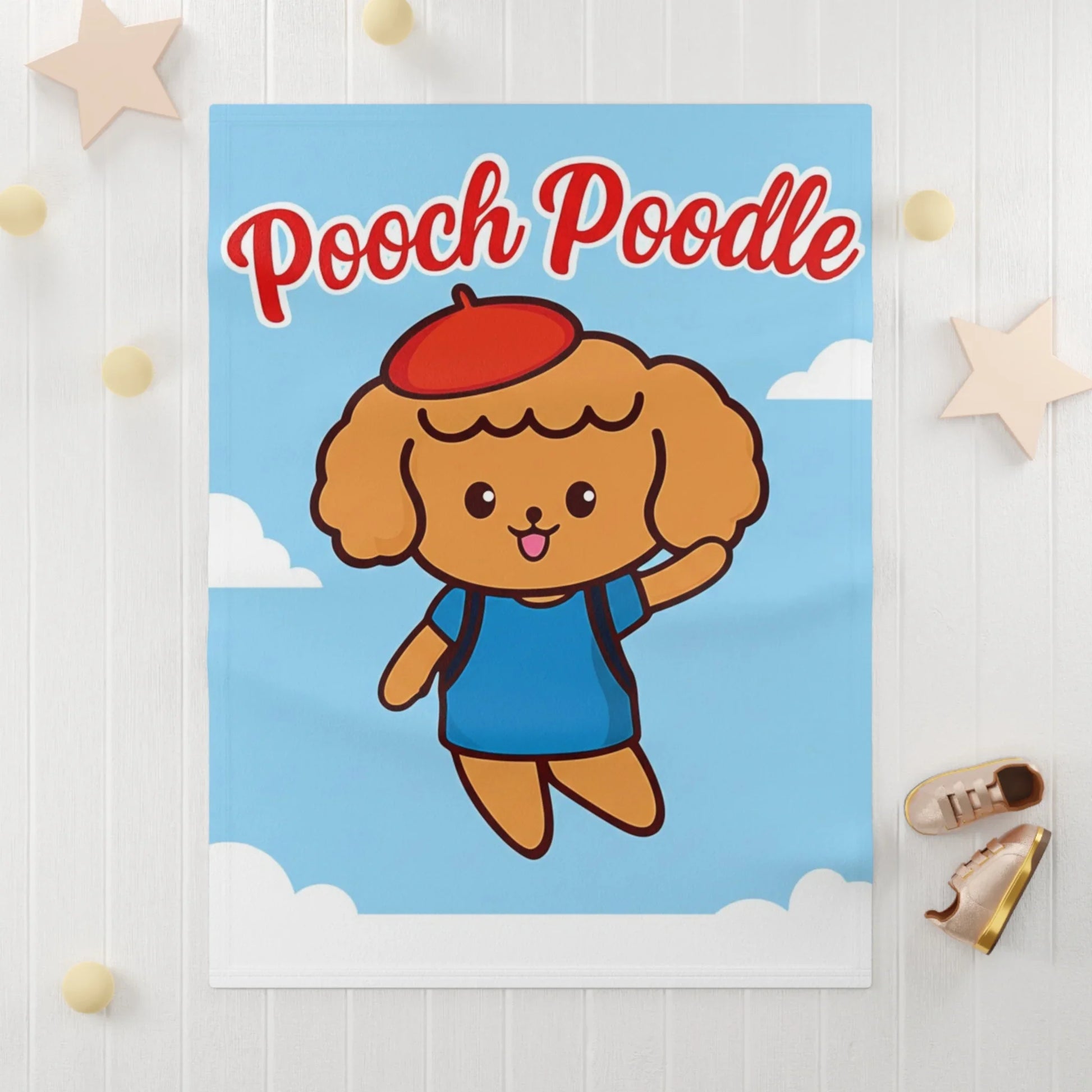 Soft Baby Fleece Blanket| Pooch Poodle