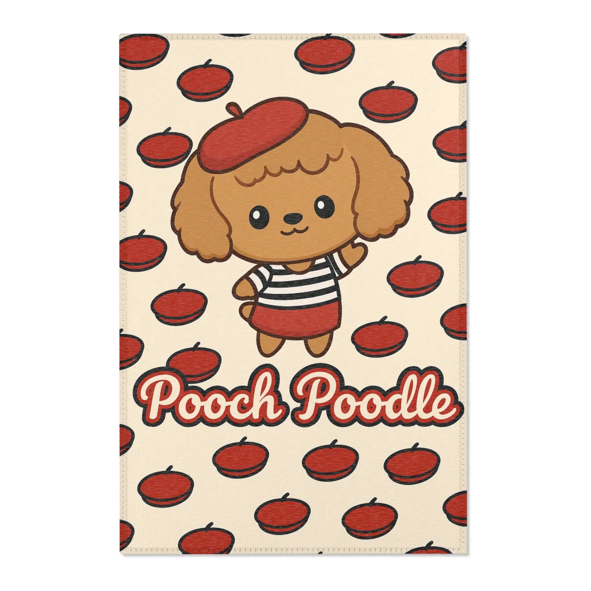 Cute Area Rug | Pooch Poodle