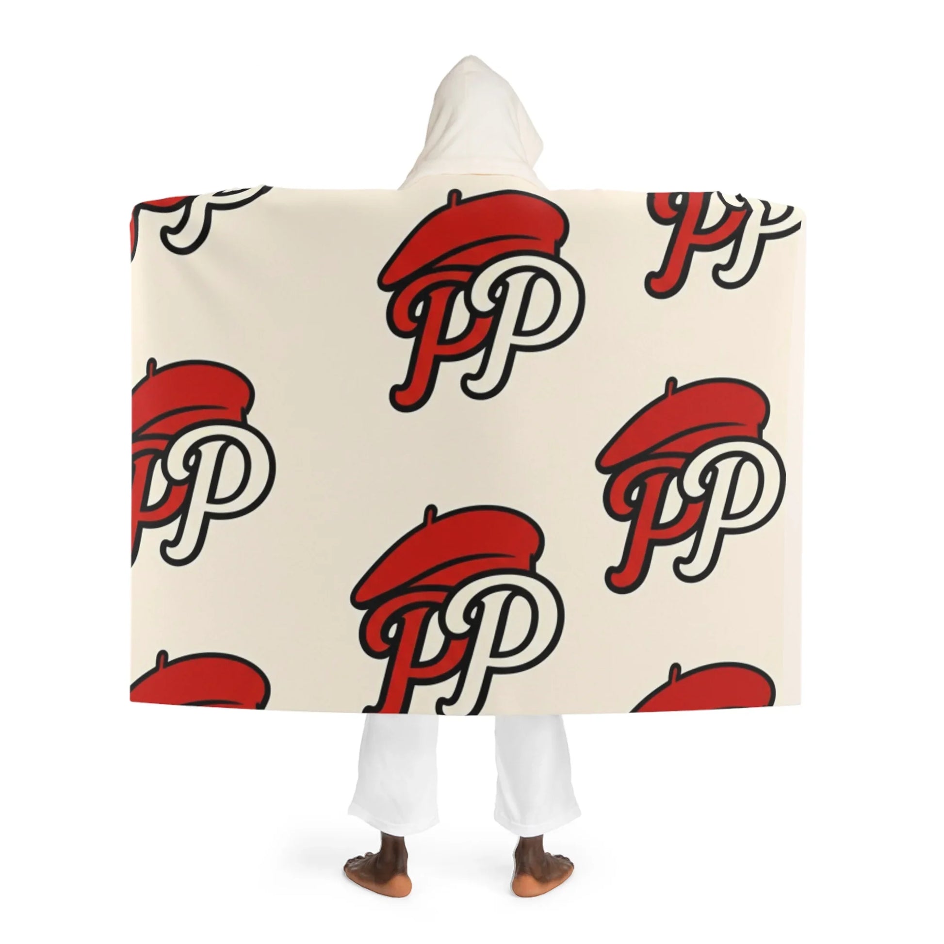 Cozy Hooded Sherpa Fleece Blanket | Pooch Poodle