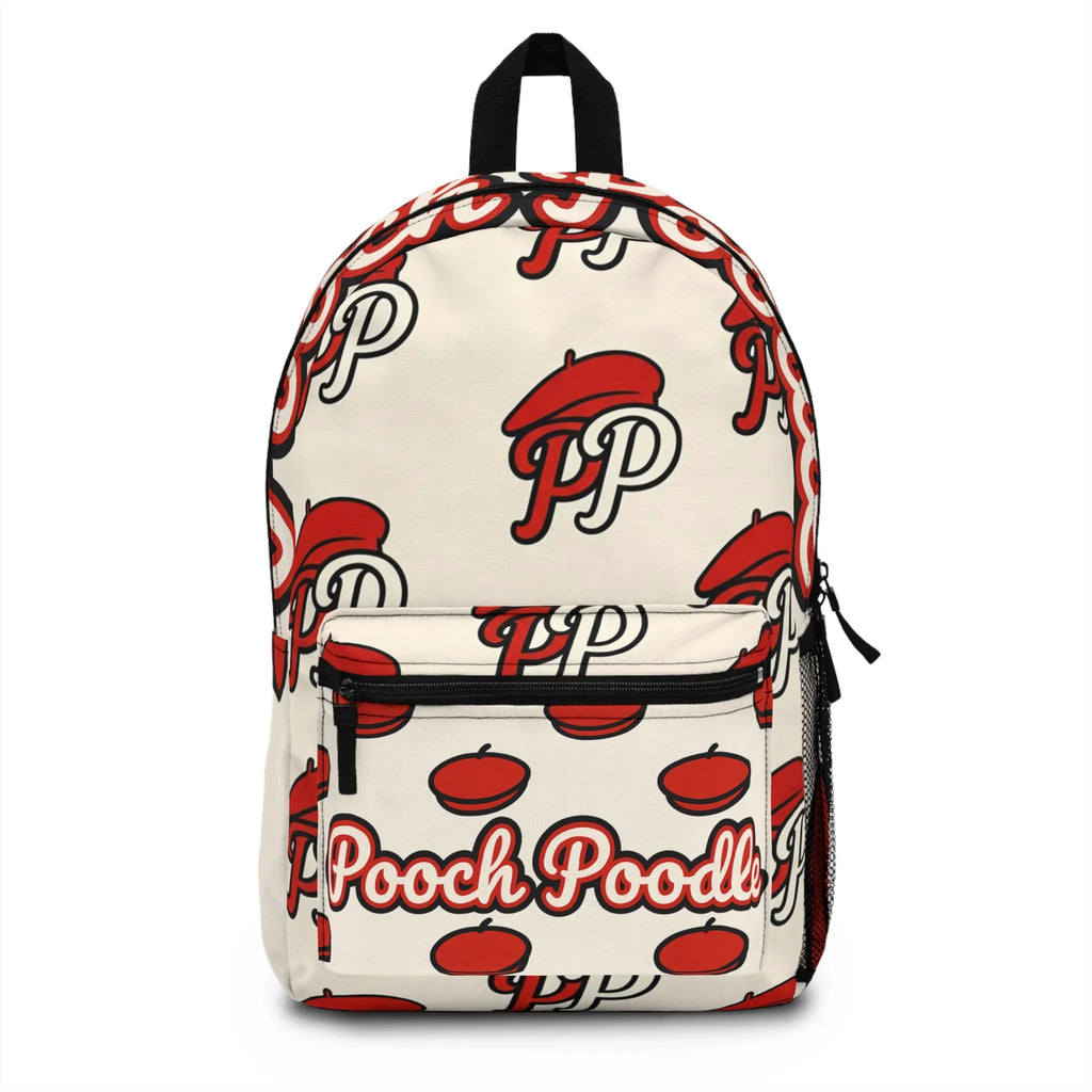 Trendy Patterned Backpack | Pooch Poodle