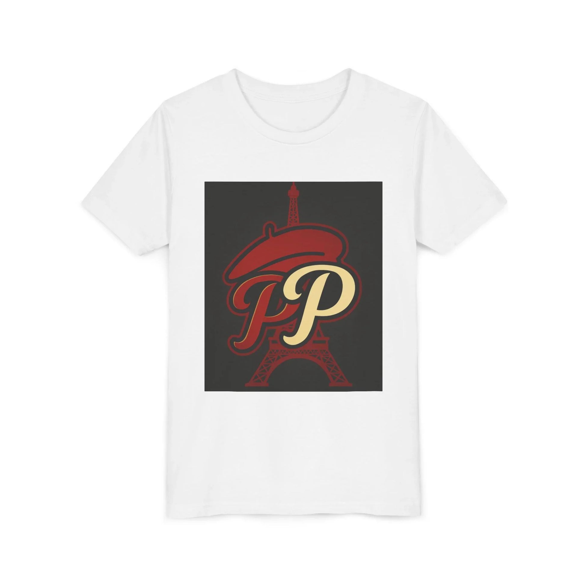 Cute Youth T Shirt with Parisian Vibe | Pooch Poodle