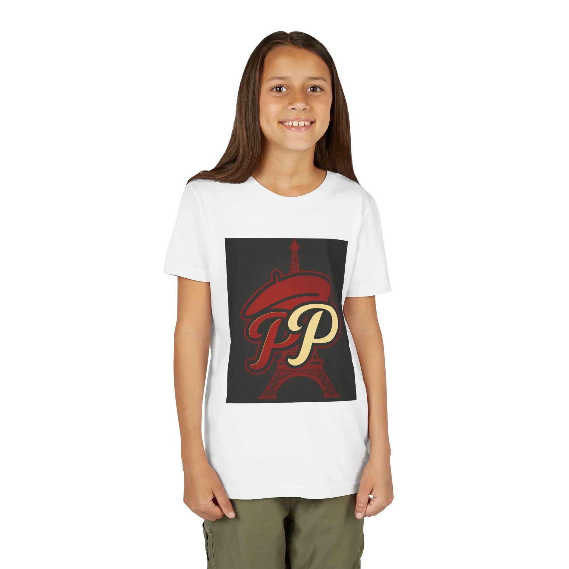 Cute Youth T Shirt with Parisian Vibe | Pooch Poodle