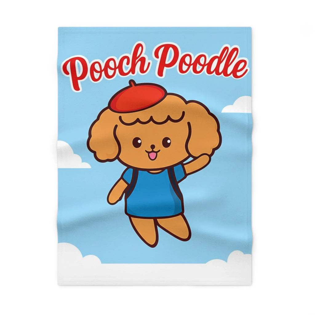 Soft Baby Fleece Blanket|  Pooch Poodle