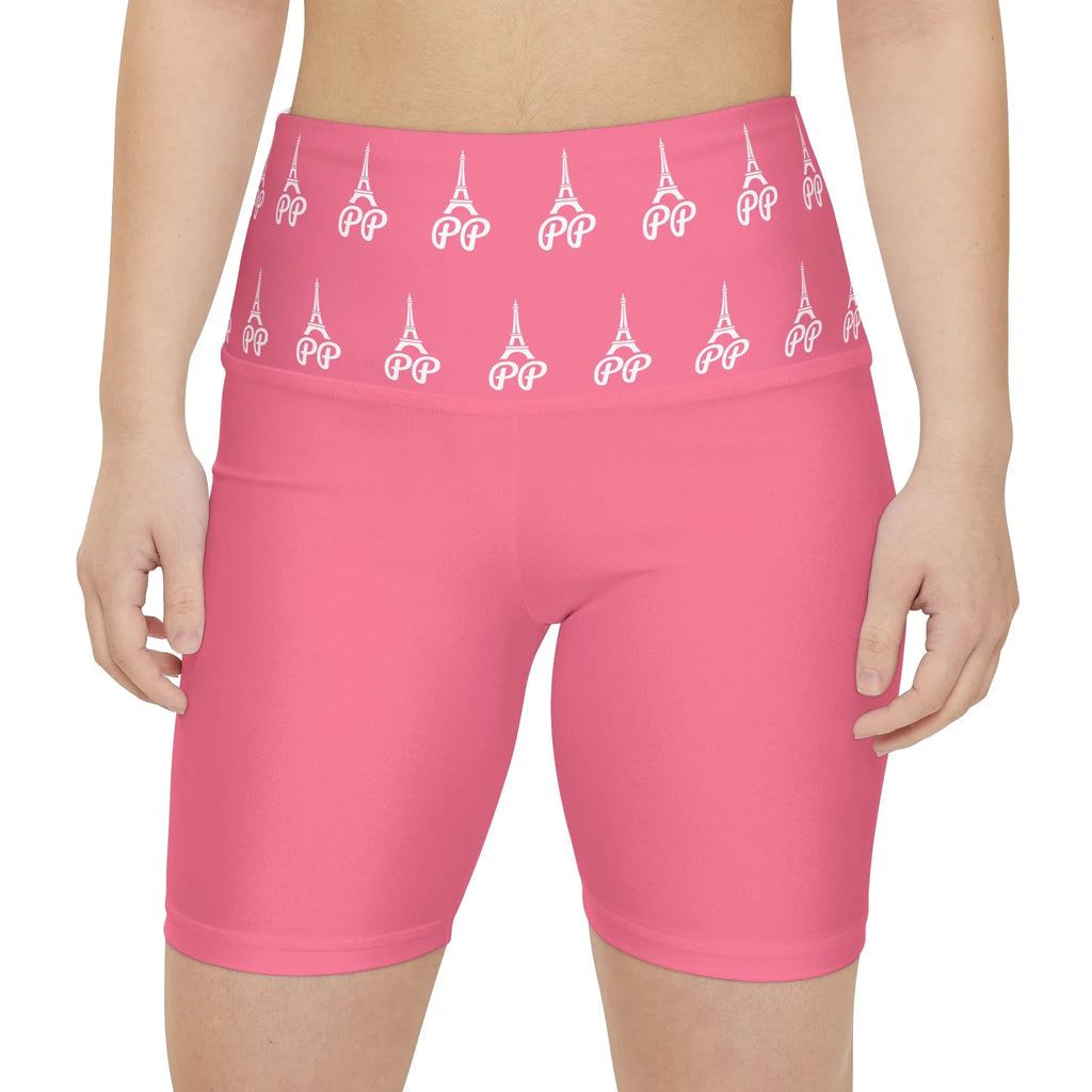 Eiffel Tower Workout Shorts | Pooch Poodle