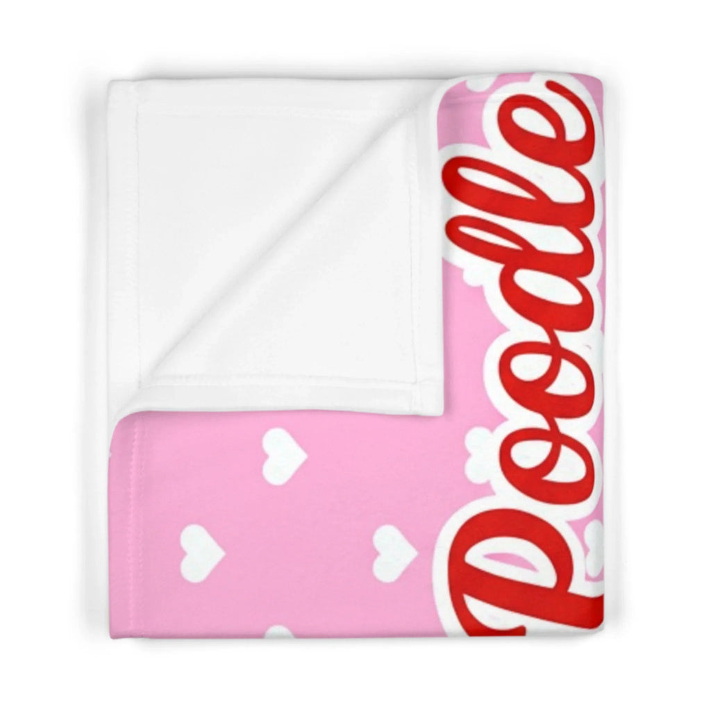 Soft Fleece Baby Blanket | Pooch Poodle