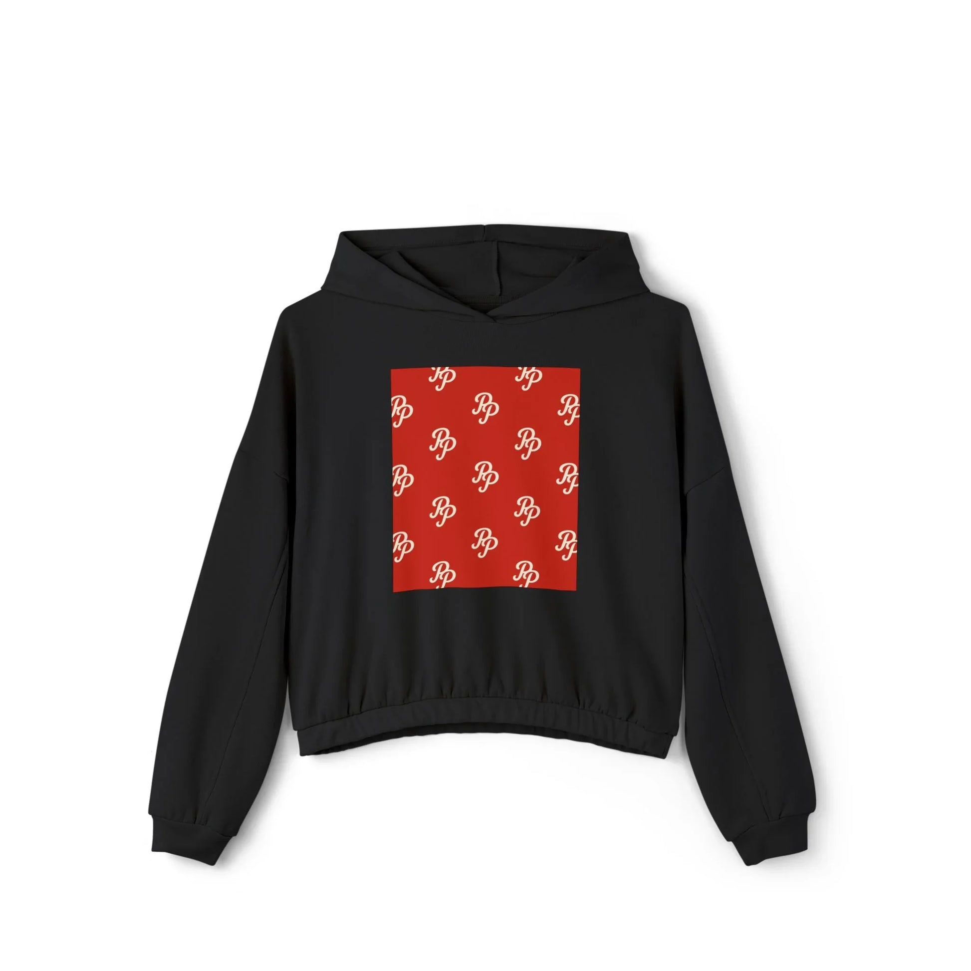 Pooch Poodle Monogram Cinched Hoodie |Pooch Poodle