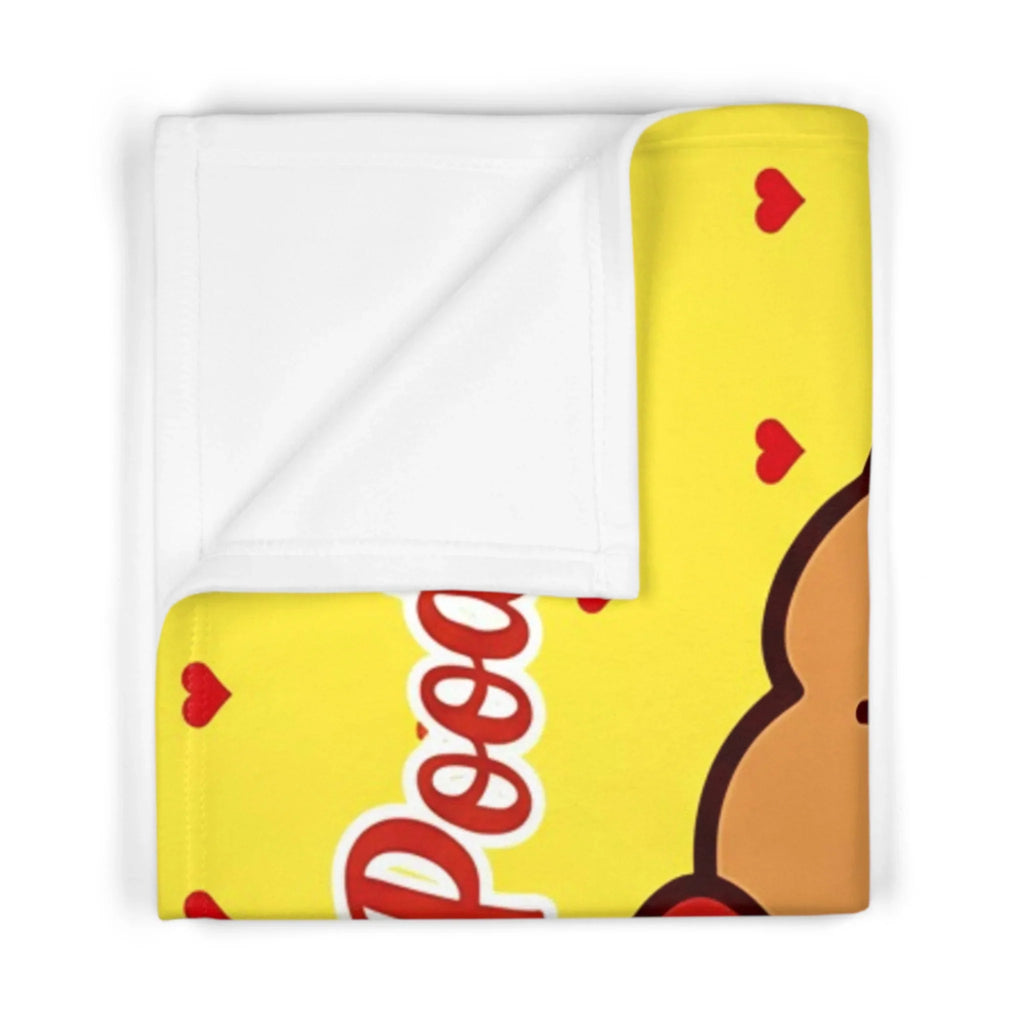 Cute Cozy Soft Fleece Baby Blanket | Pooch Poodle