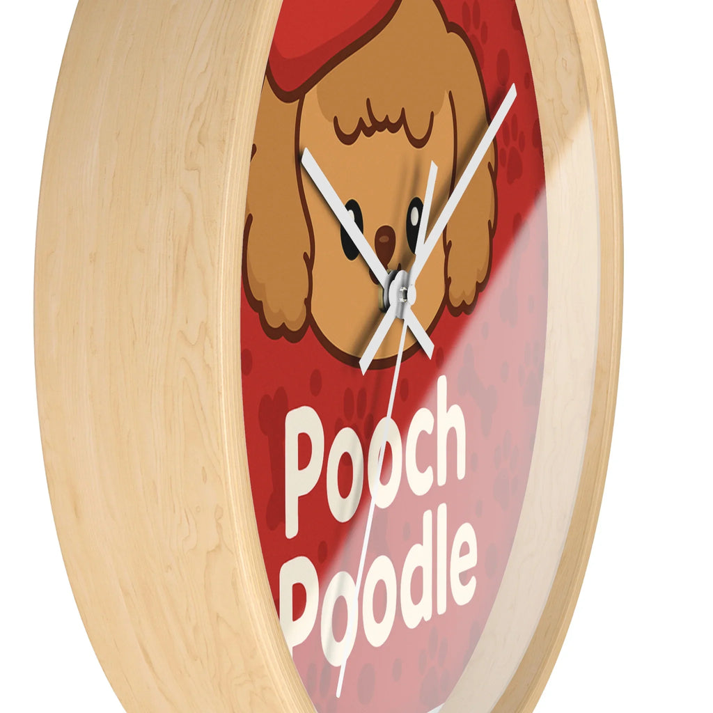 Pooch Poodle Wall Clock | Pooch Poodle