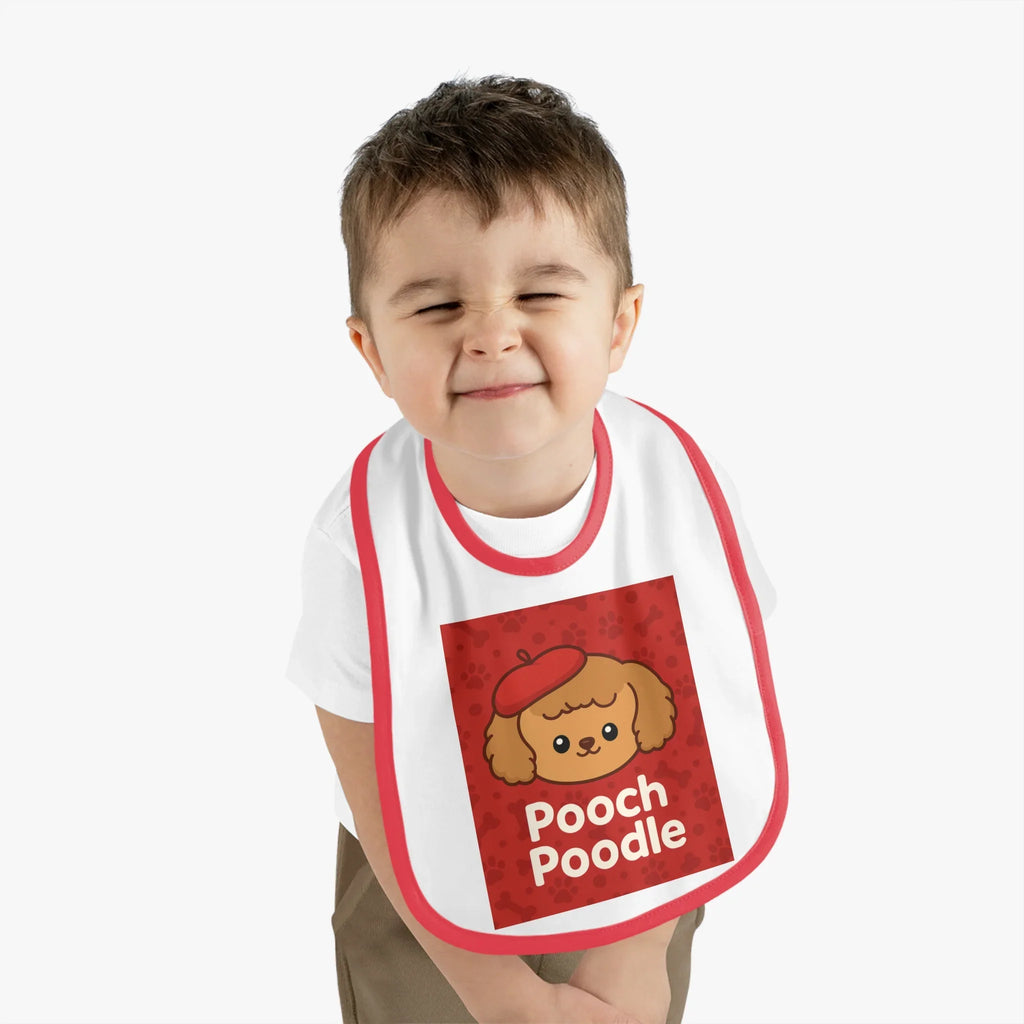 Cute Baby Bib | Pooch Poodle