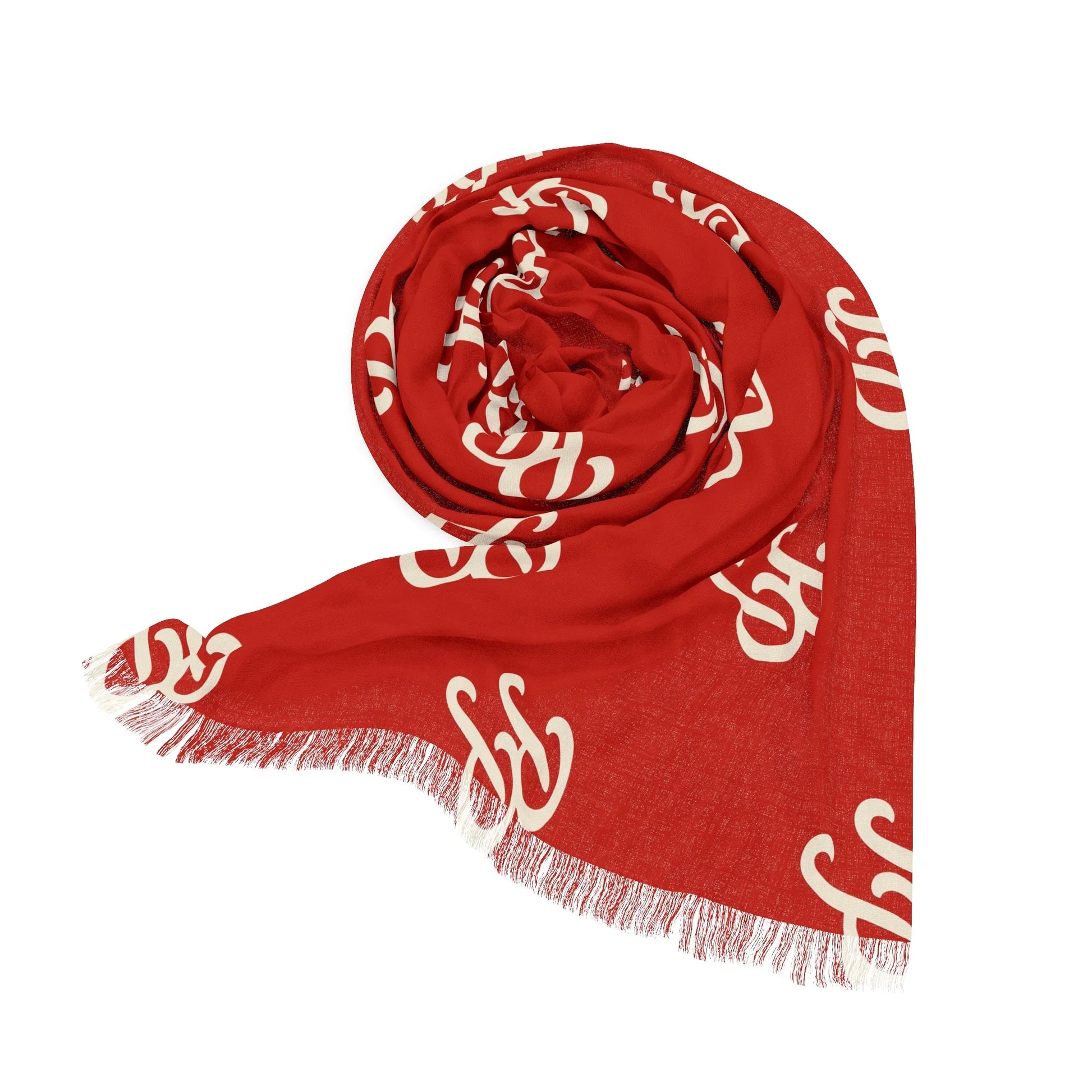 Cute Monogram Lightweight Scarf | Pooch Poodle