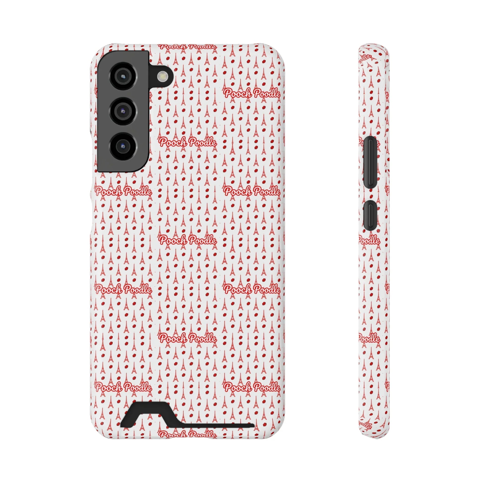 Cute Protective Phone Card Holder Case | Pooch Poodle