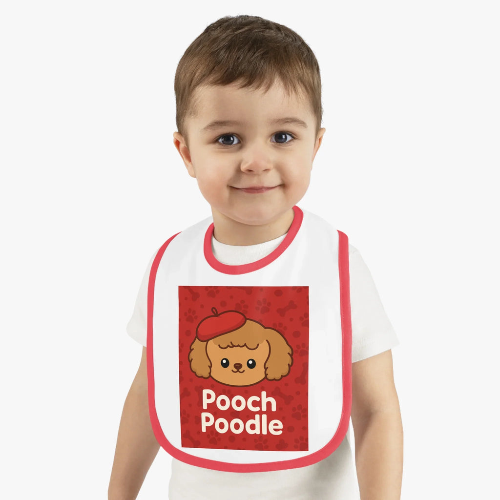 Cute Baby Bib | Pooch Poodle