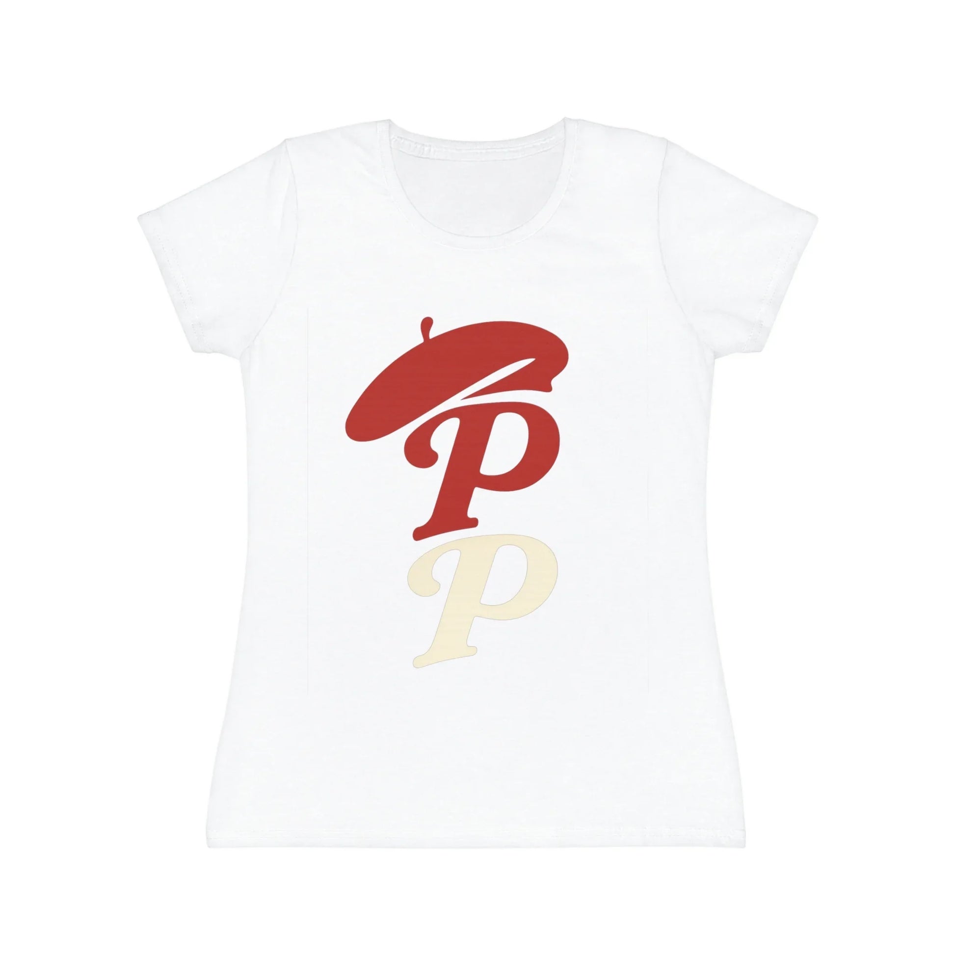 Cute Double P Beret Graphic T-Shirt | Pooch Poodle
