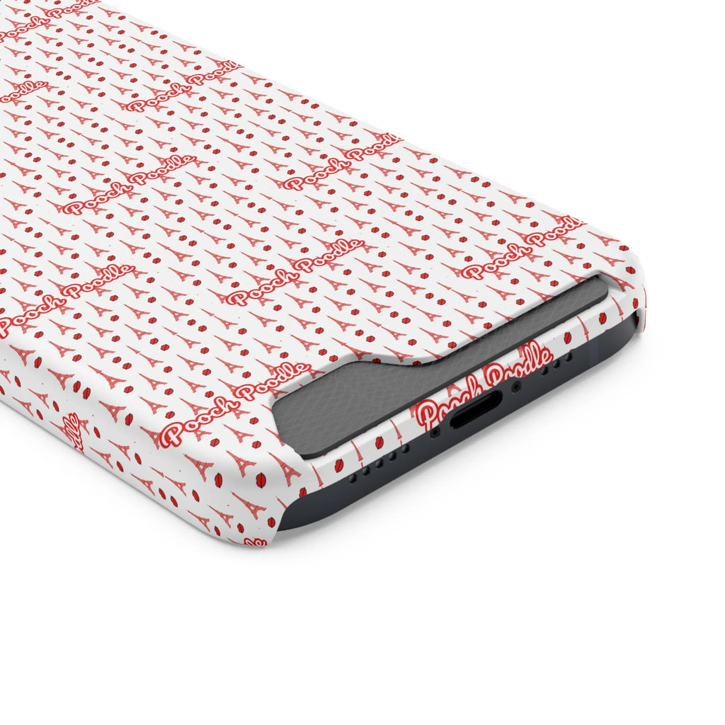 Cute Protective Phone Card Holder Case | Pooch Poodle