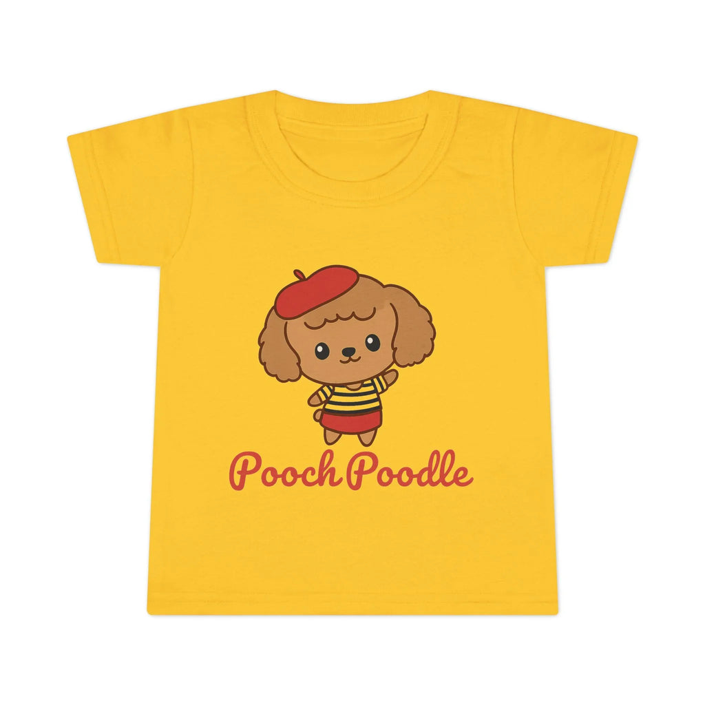 Cute Poodle Toddler T-Shirt | Pooch Poodle