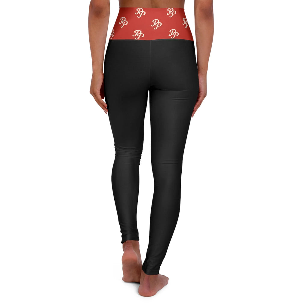 High Waisted Yoga Leggings | Pooch Poodle