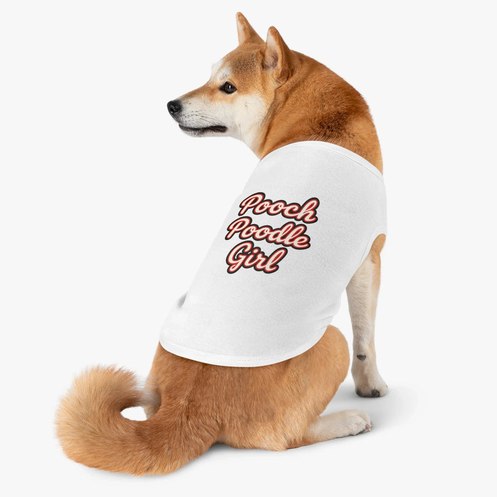 Cute Dog Tank Top | Pooch Poodle