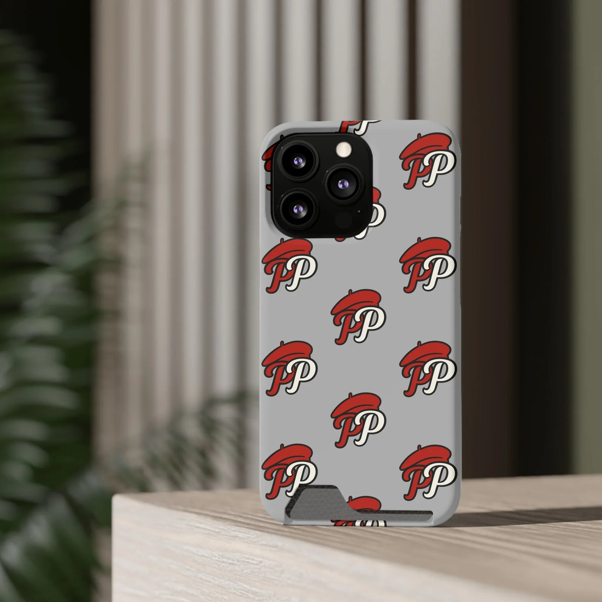 Cute Protective Phone Card Holder Case | Pooch Poodle