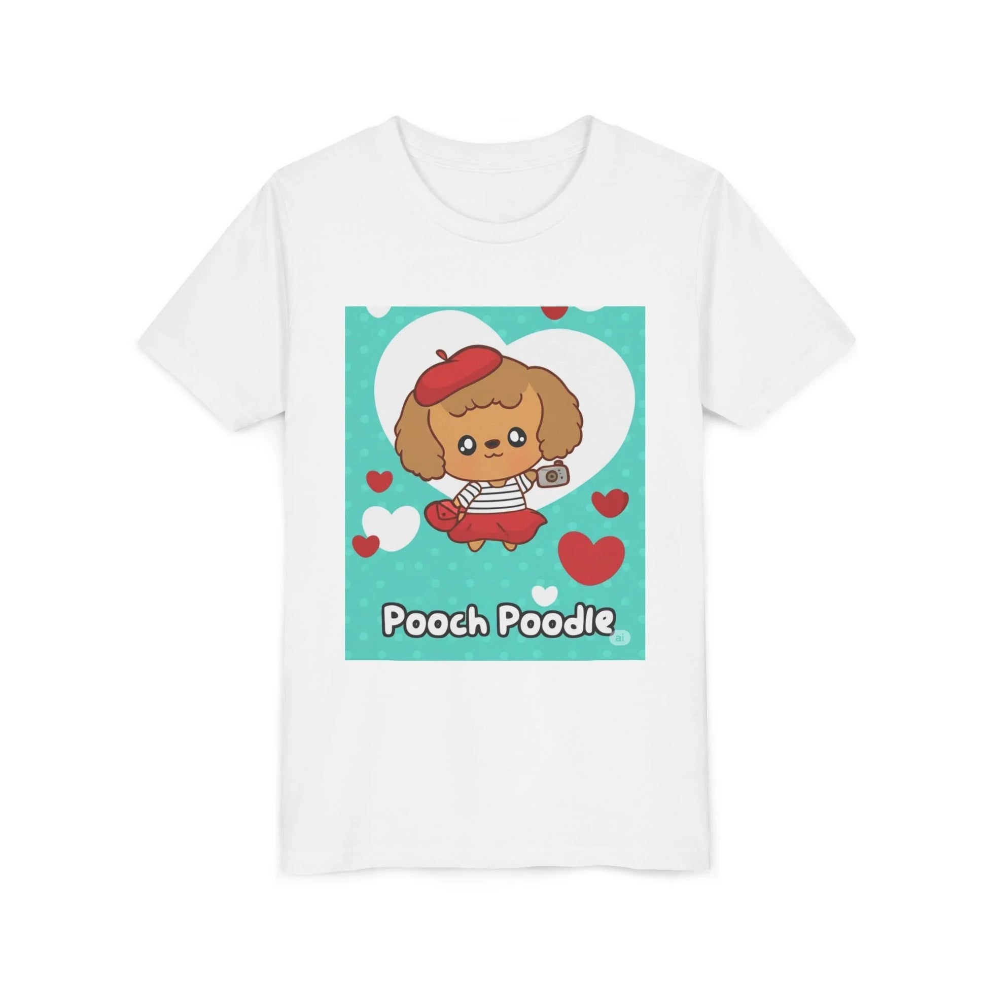 Cute Youth T-Shirt | Pooch Poodle