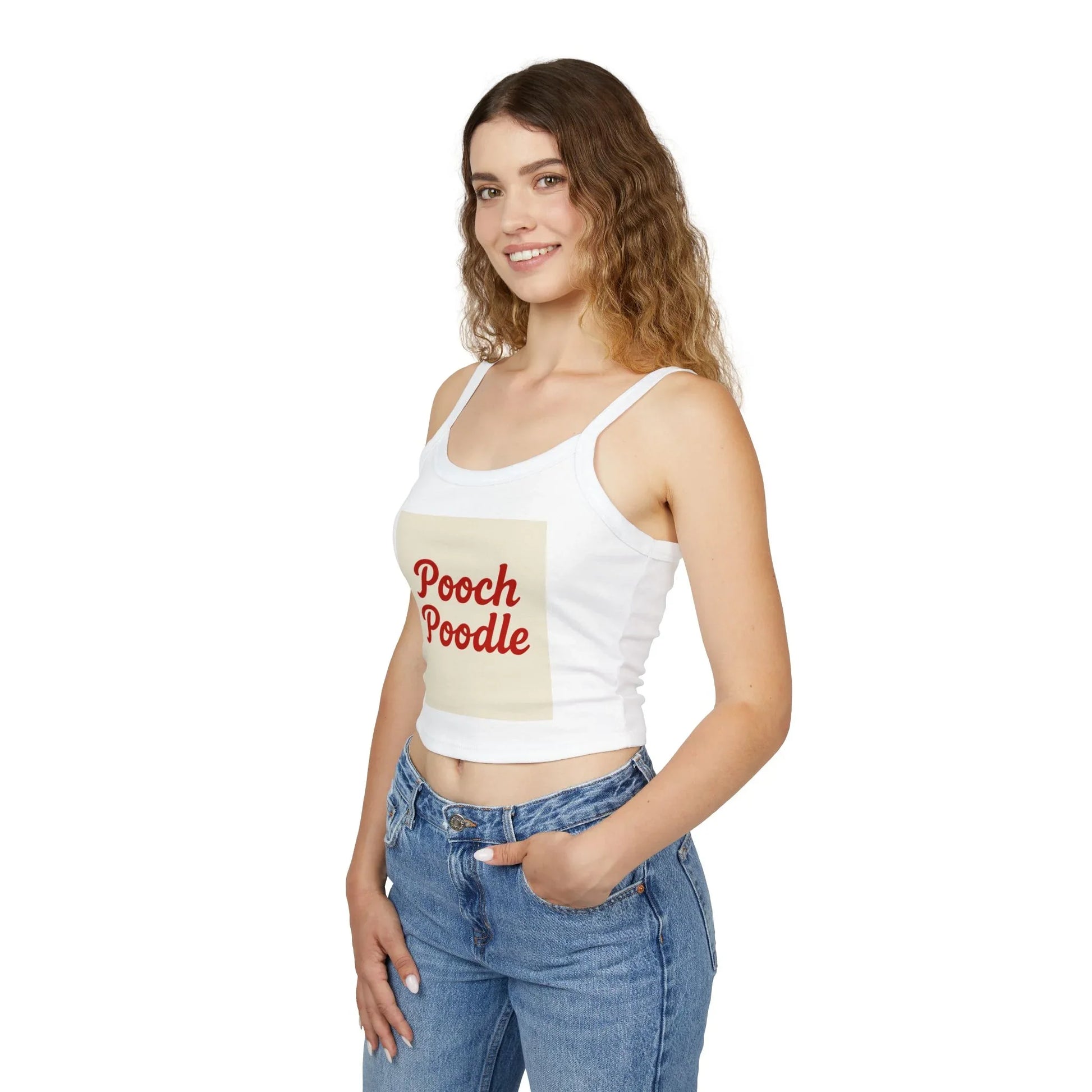 Pooch Poodle Spaghetti Strap Tank Top | Pooch Poodle