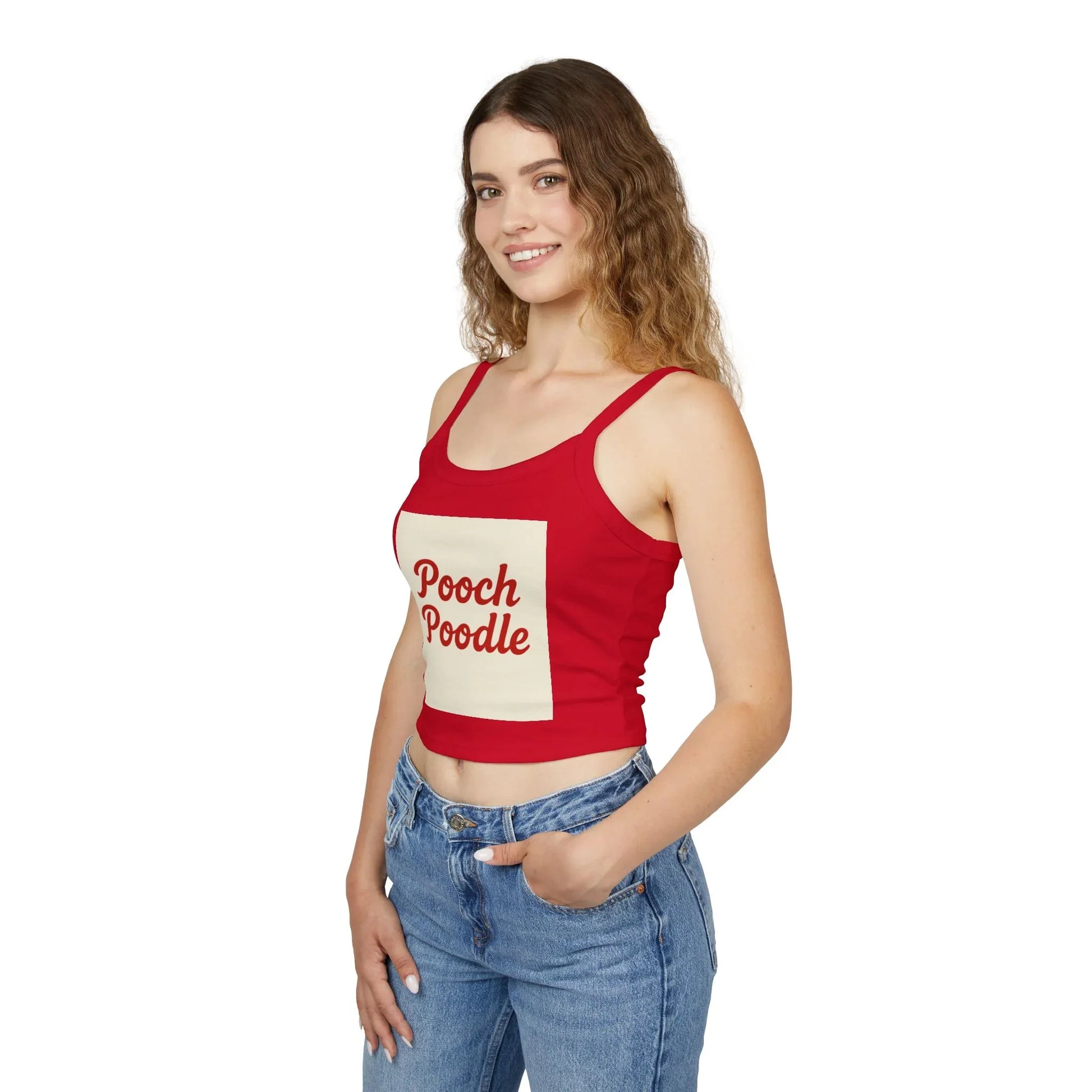 Pooch Poodle Spaghetti Strap Tank Top | Pooch Poodle
