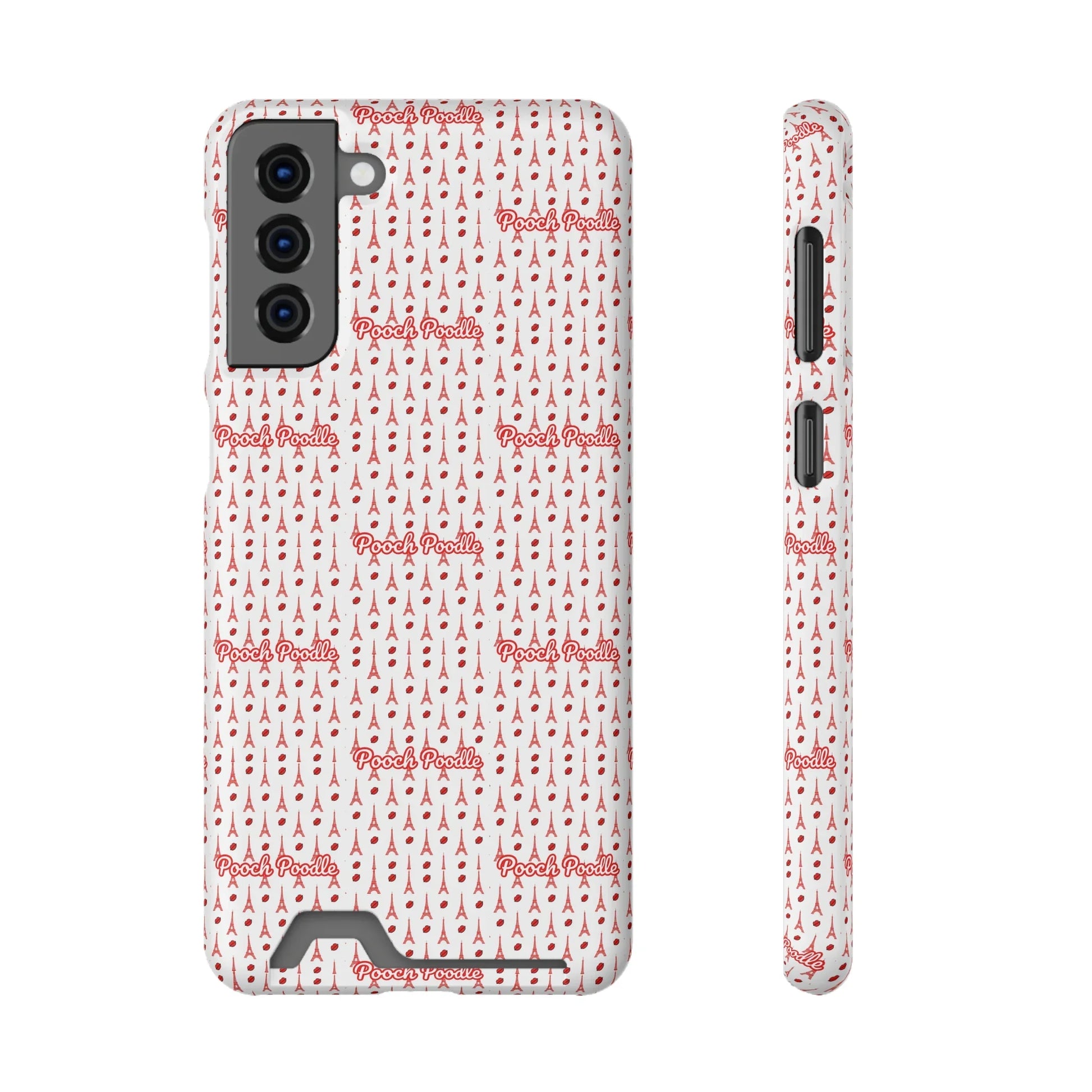 Cute Protective Phone Card Holder Case | Pooch Poodle