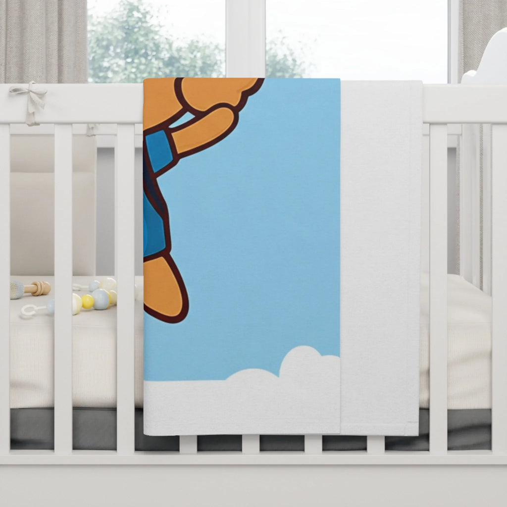Soft Baby Fleece Blanket|  Pooch Poodle