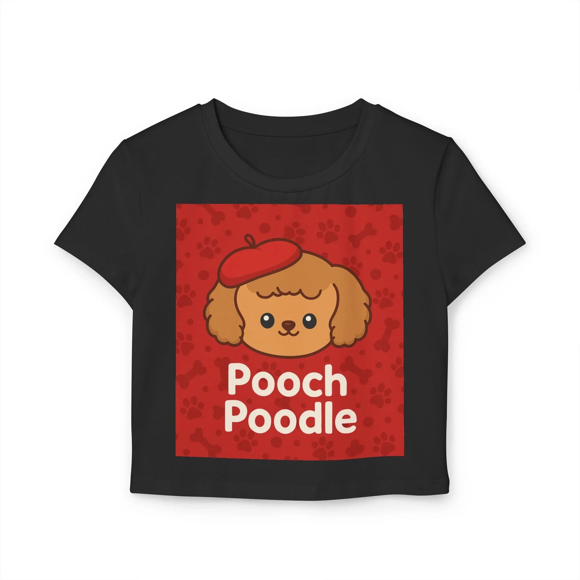 Cute Mascot Baby Tee | Pooch Poodle
