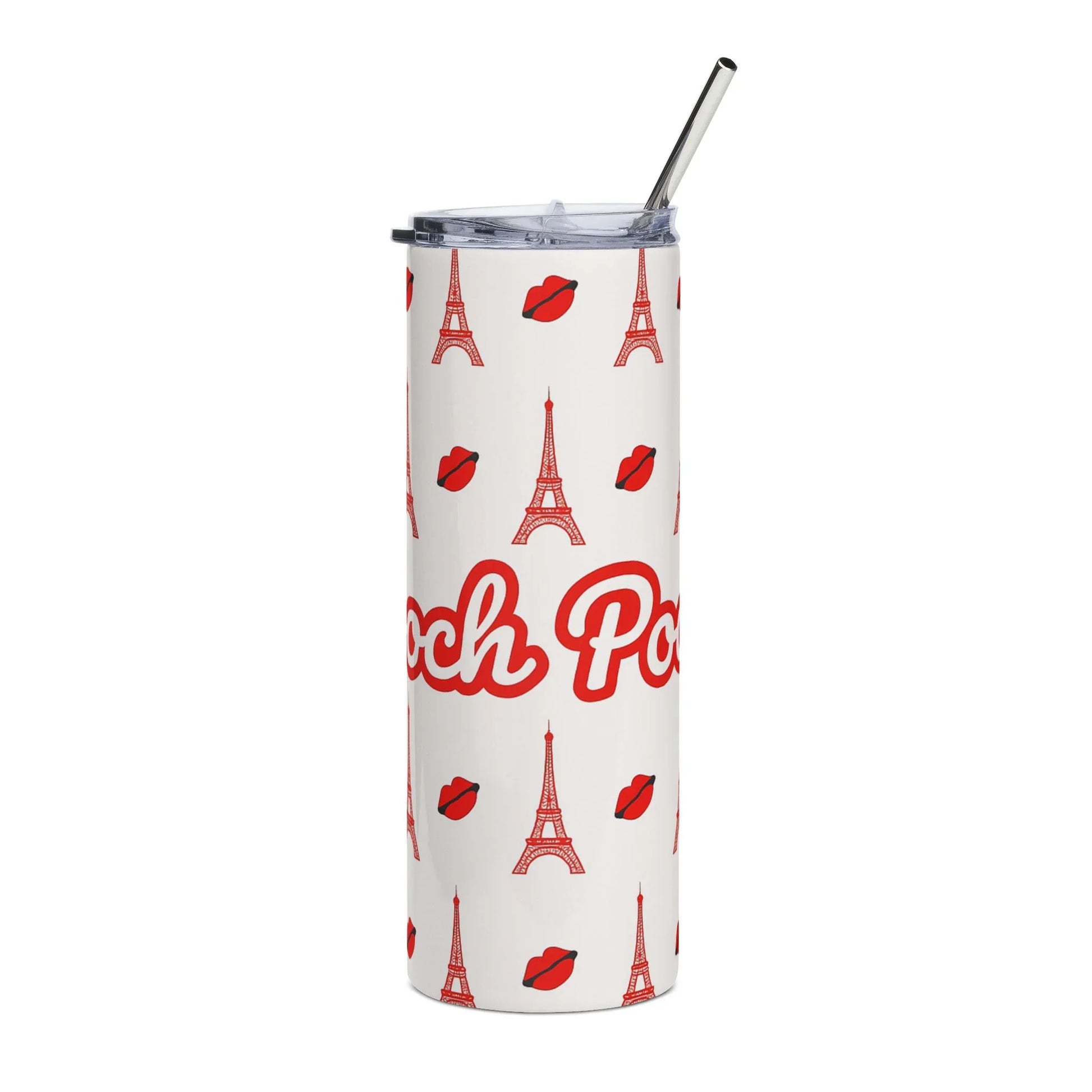 Parisian Stainless Steel Travel Tumbler 20oz | Pooch Poodle