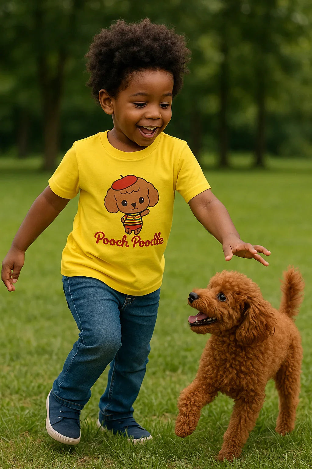 Cute Poodle Toddler T-Shirt | Pooch Poodle