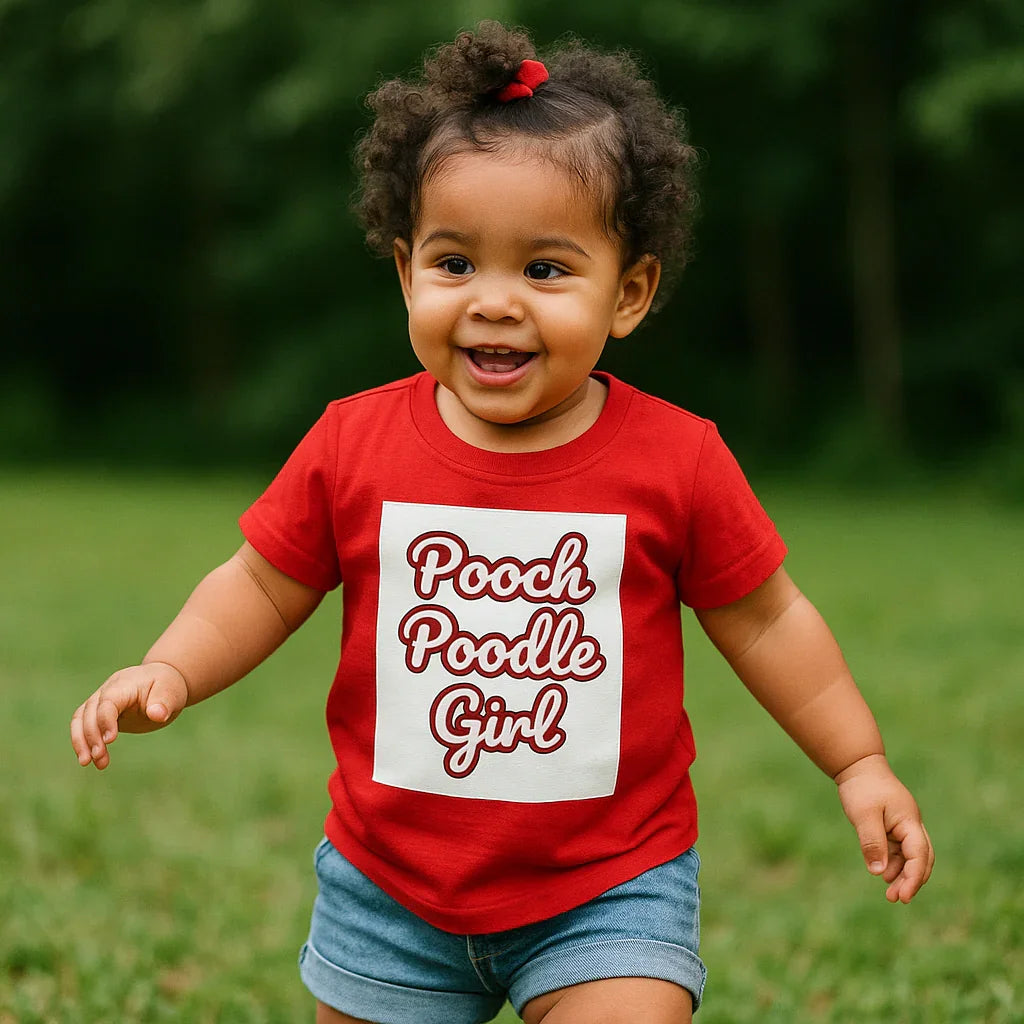 Cute Pooch Poodle T-Shirt | Pooch Poodle