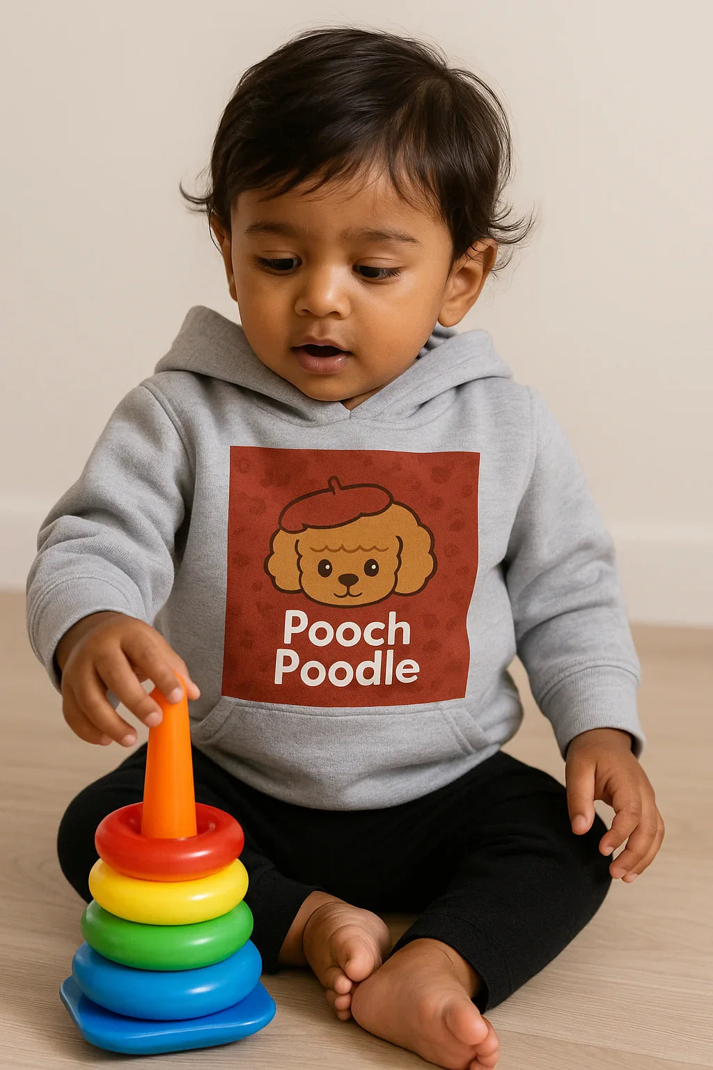 Pullover Fleece Hoodie| Pooch Poodle