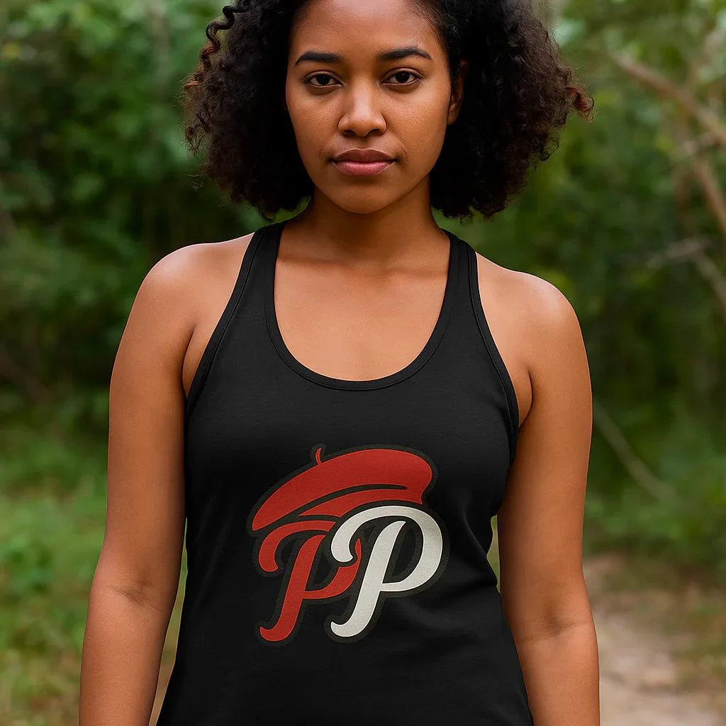 Cute Racerback Tank Top | Pooch Poodle