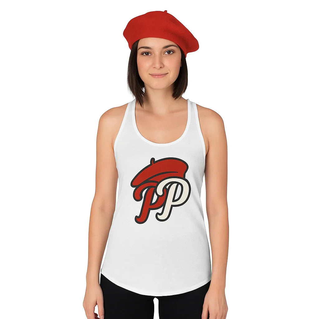 Cute Racerback Tank Top | Pooch Poodle