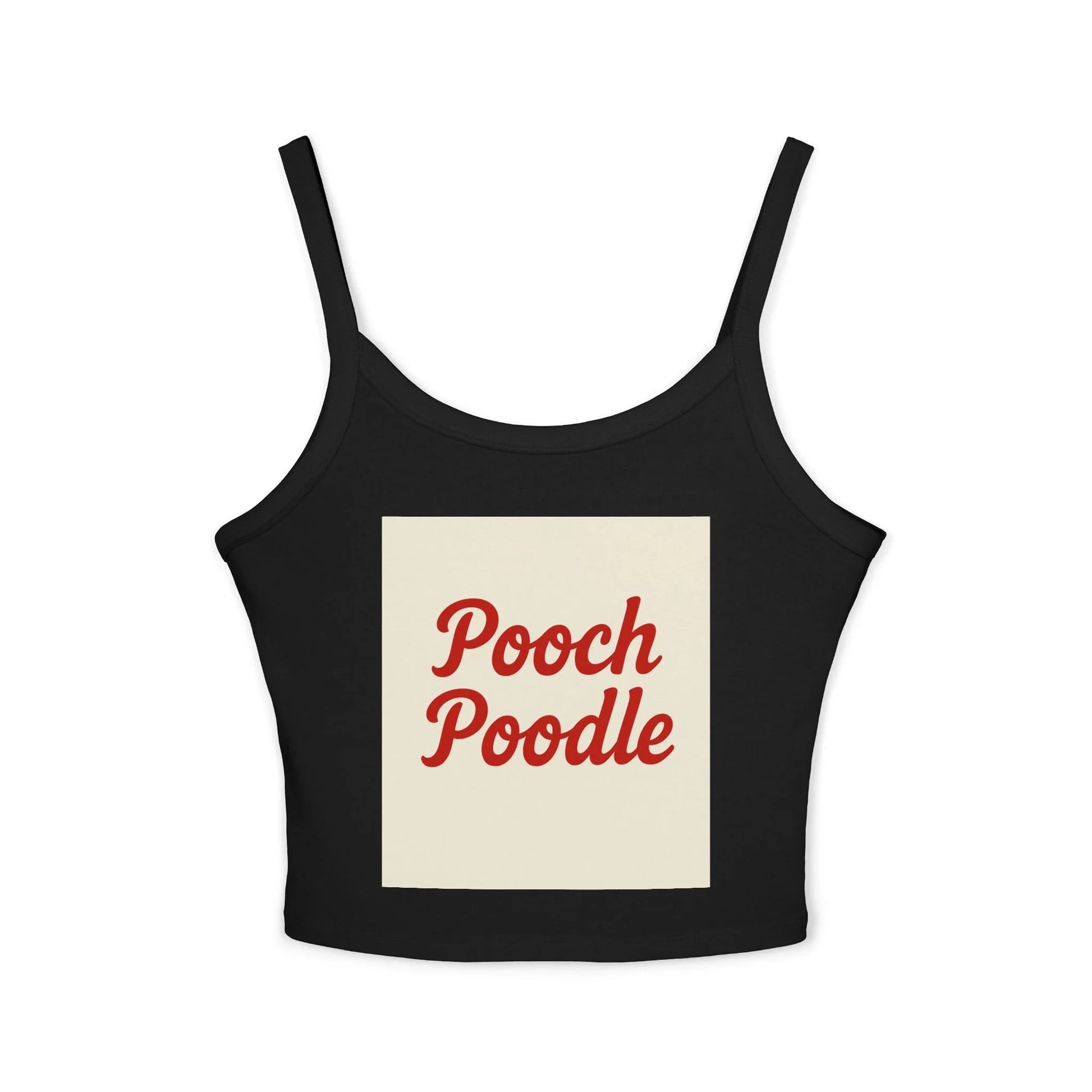 Pooch Poodle Spaghetti Strap Tank Top | Pooch Poodle