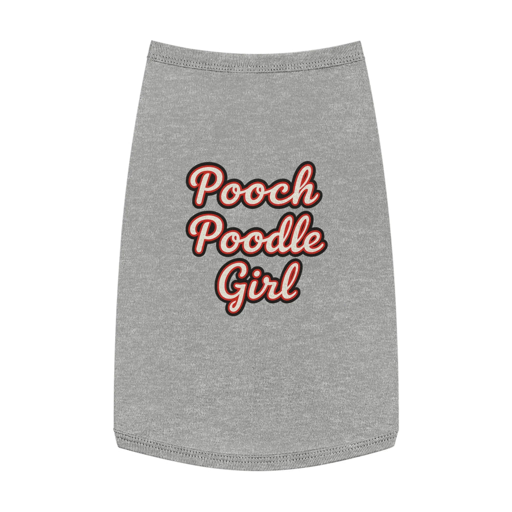 Cute Dog Tank Top | Pooch Poodle