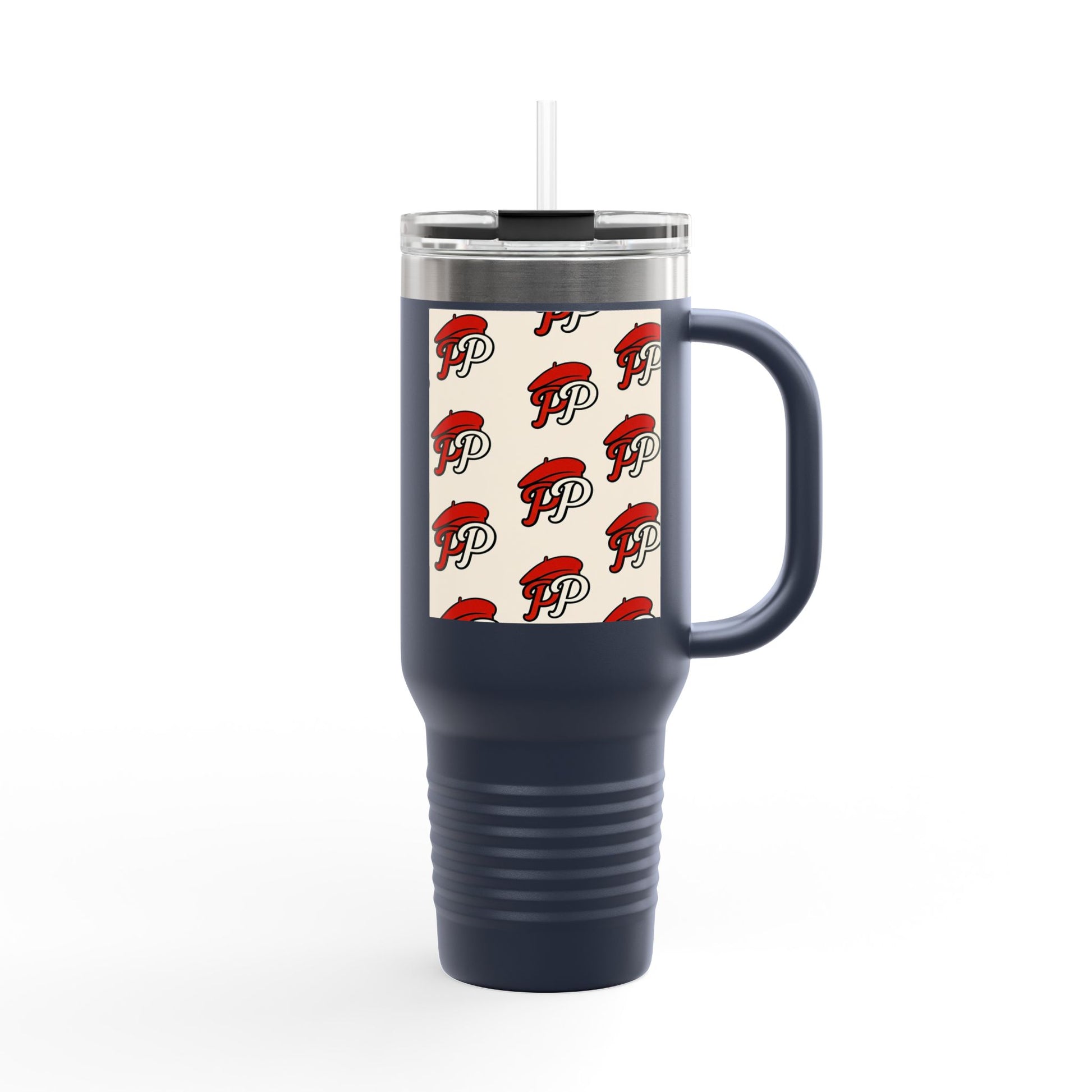 Insulated 40 oz Travel Tumbler | Pooch Poodle
