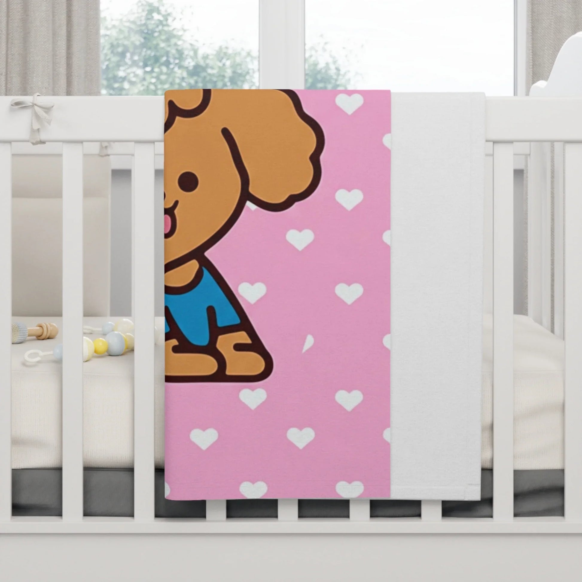 Soft Fleece Baby Blanket | Pooch Poodle