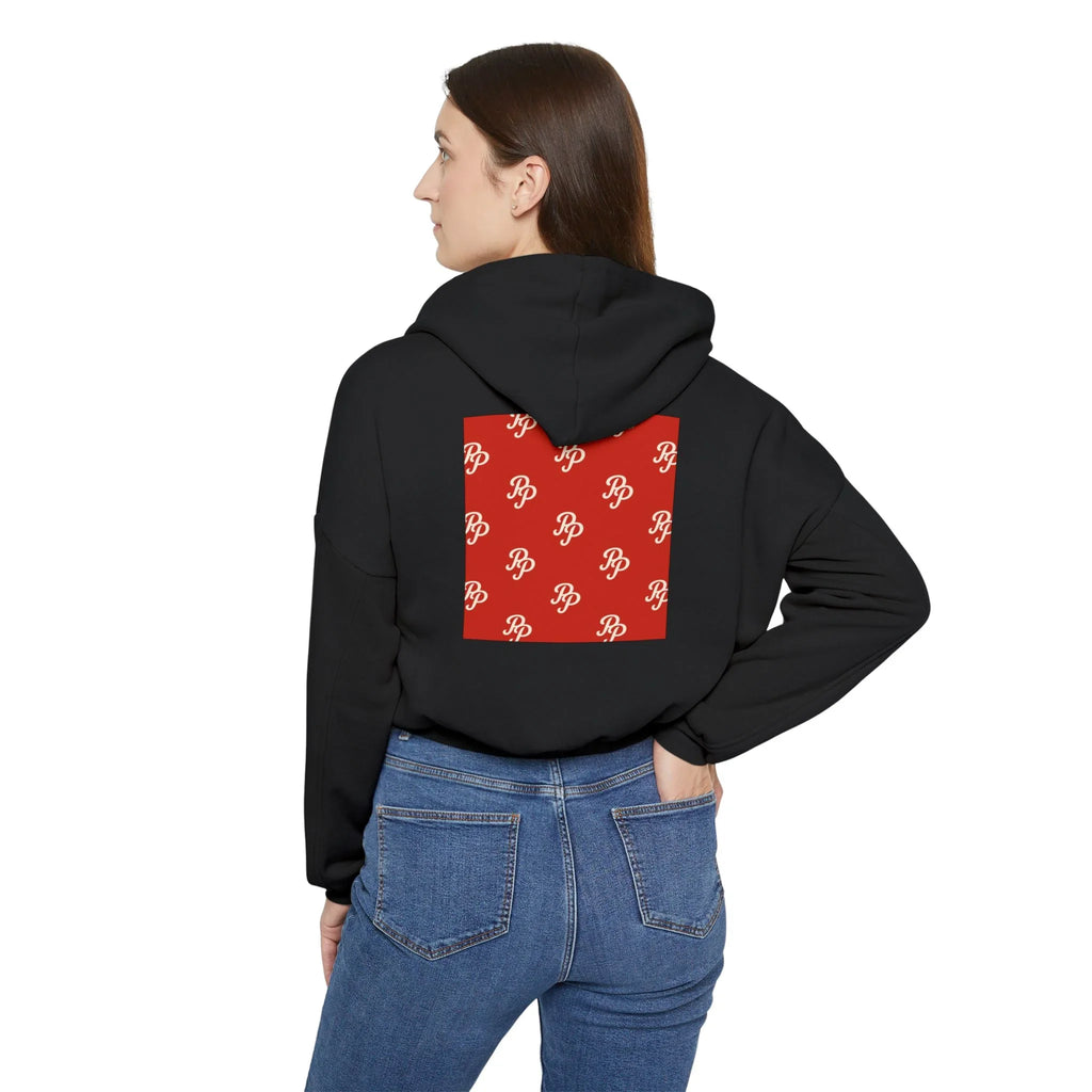 Pooch Poodle Monogram Cinched Hoodie |Pooch Poodle
