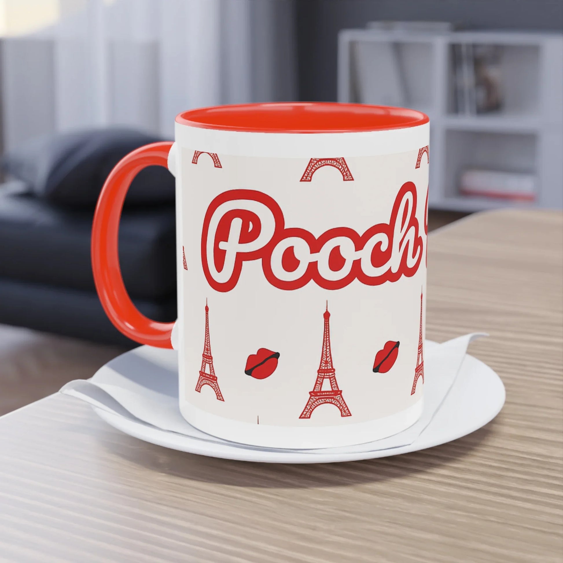 Two-Tone Coffee Mug 11oz | Pooch Poodle