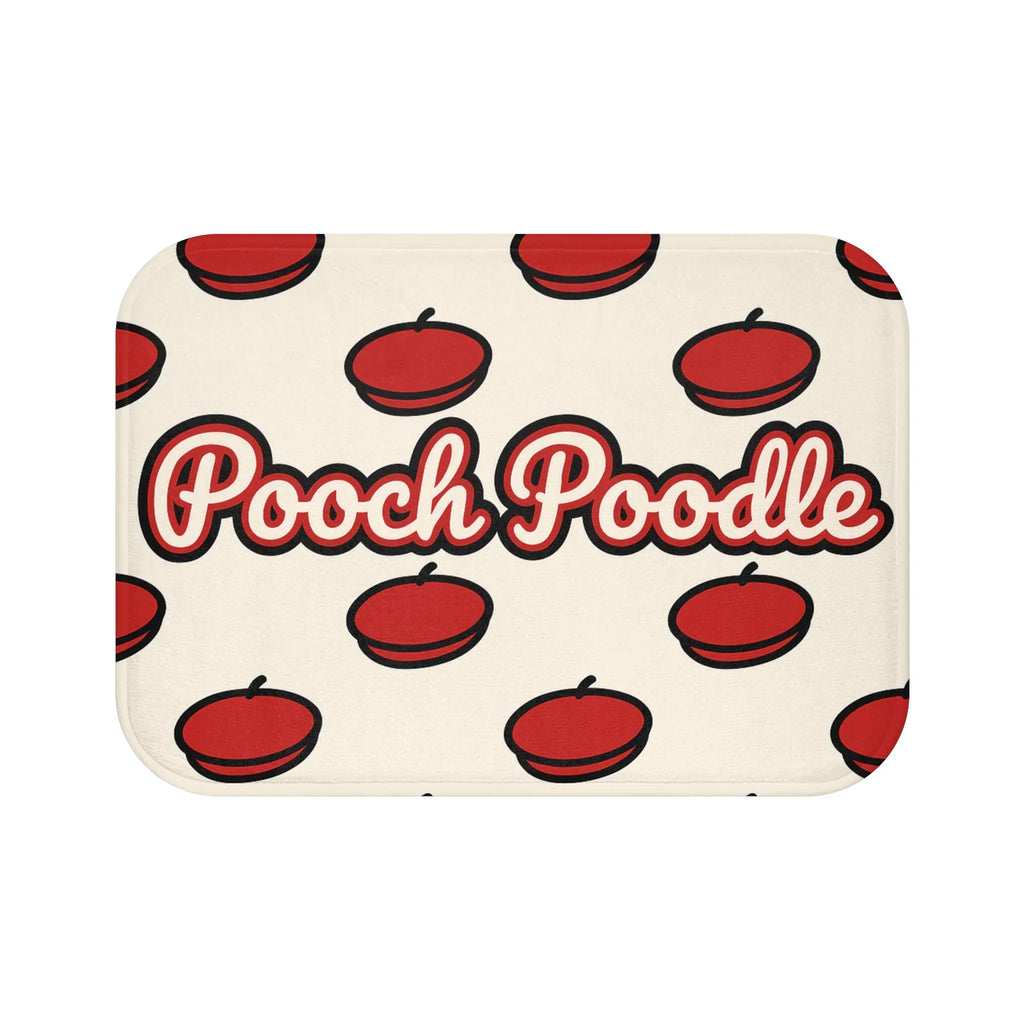 Cute Bathroom Rug | Pooch Poodle