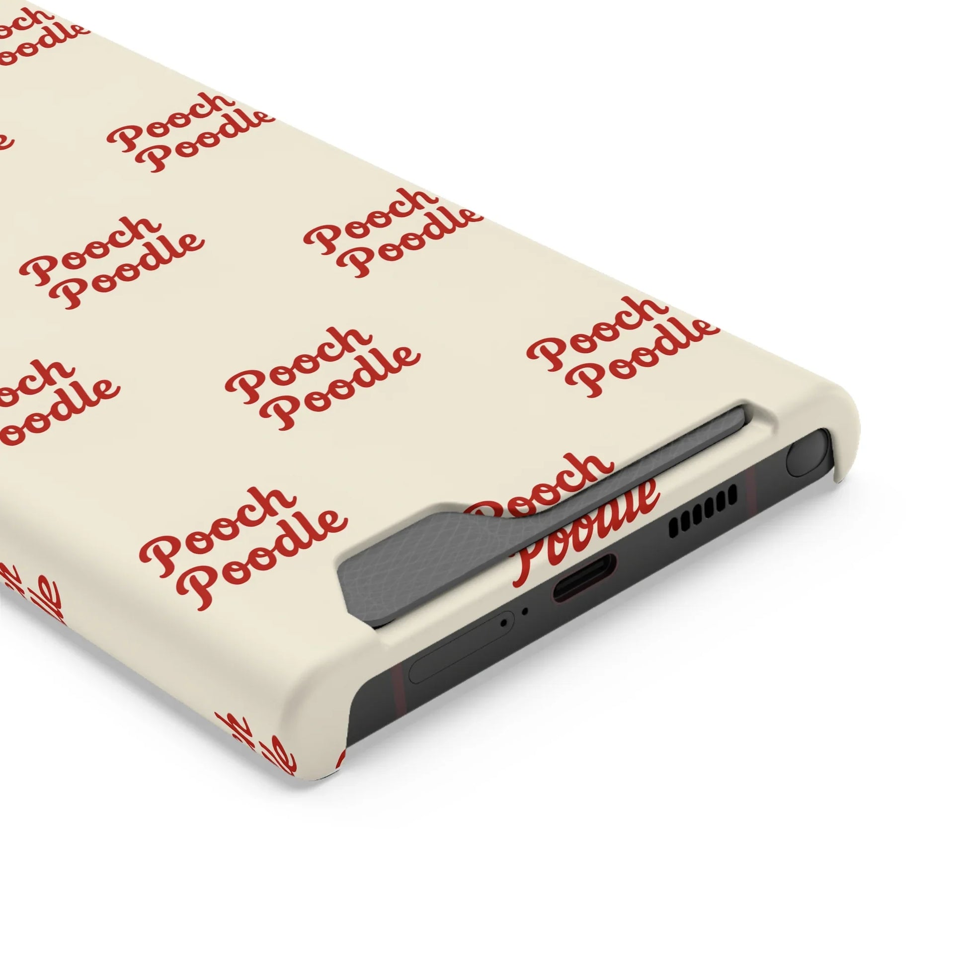 Cute Protective Phone Card Holder Case | Pooch Poodle