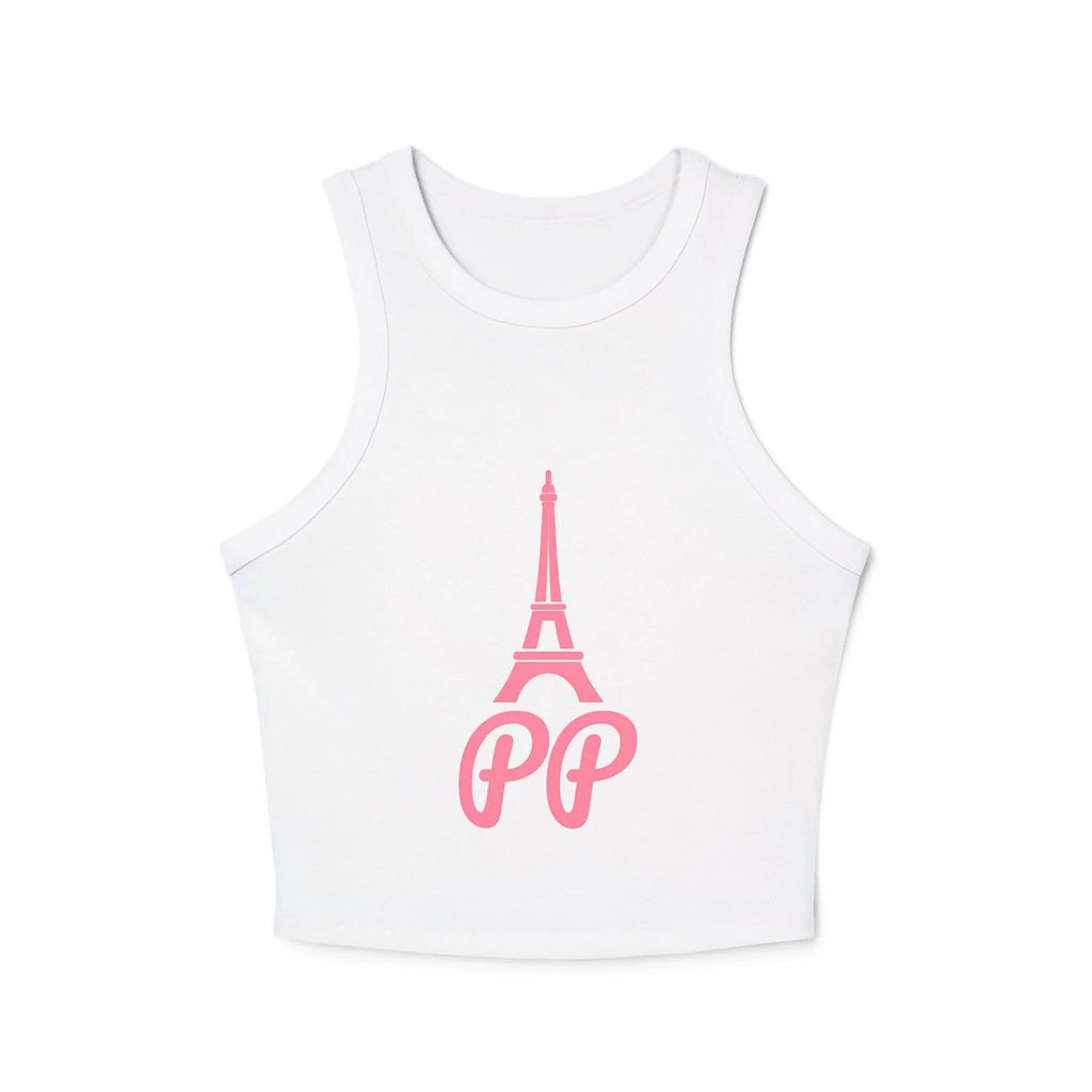 Parisian Rib Racer Tank Top | Pooch Poodle