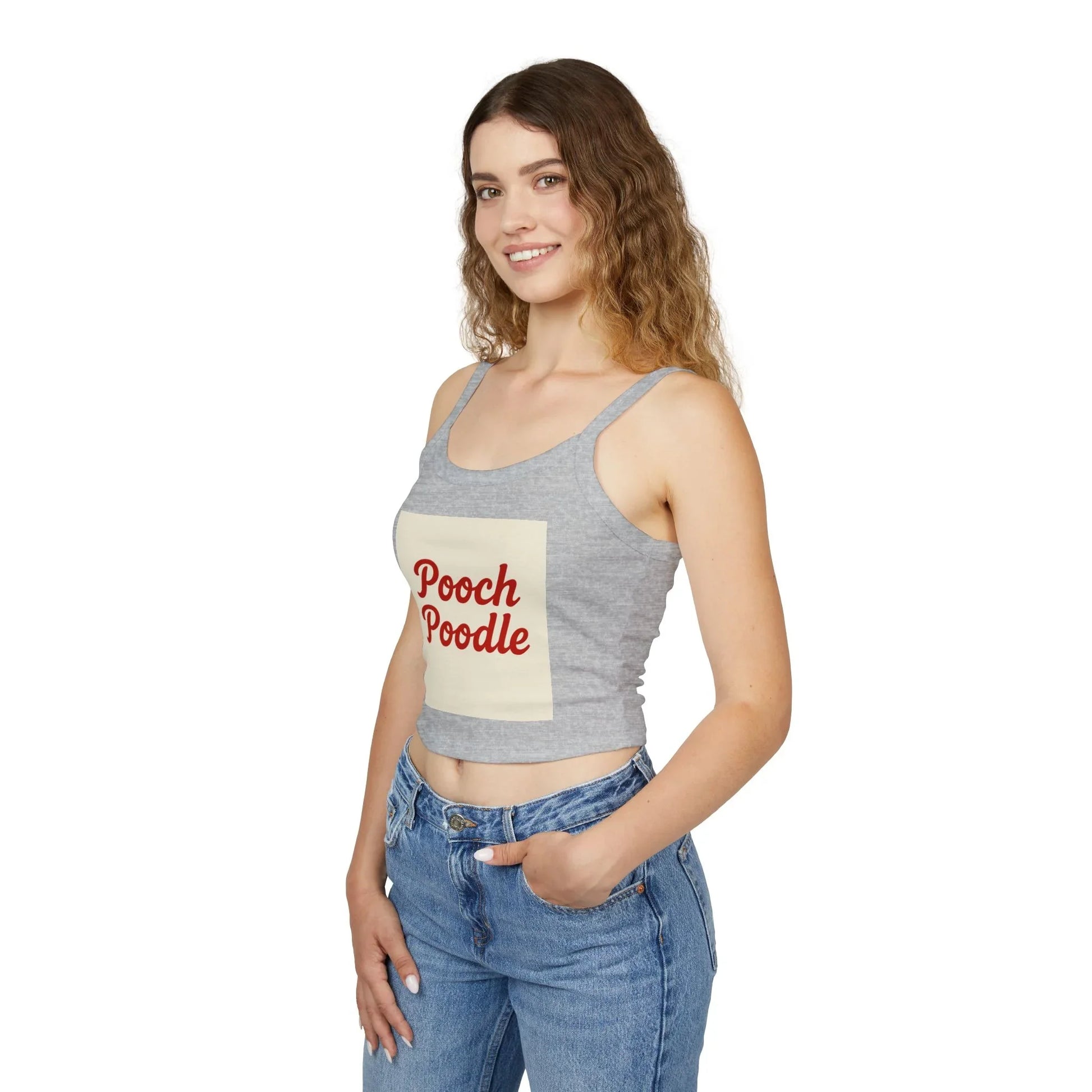 Pooch Poodle Spaghetti Strap Tank Top | Pooch Poodle