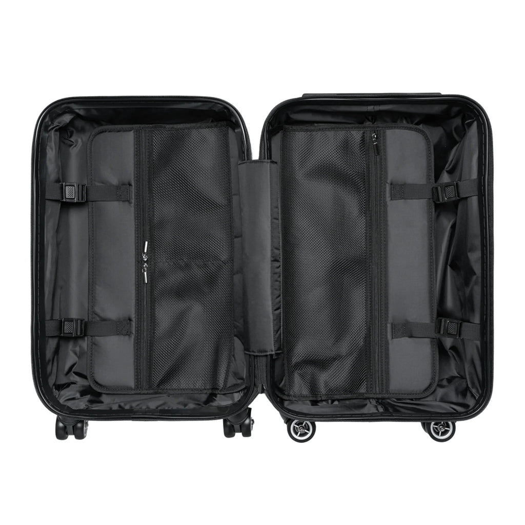 Cute Travel Monogram Suitcase | Pooch Poodle