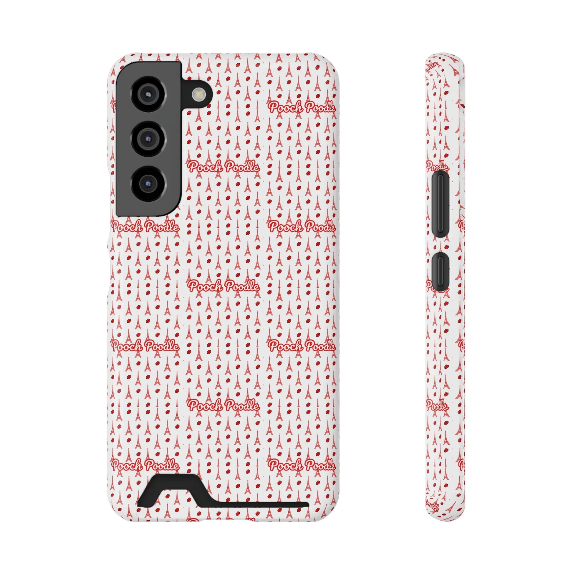 Cute Protective Phone Card Holder Case | Pooch Poodle